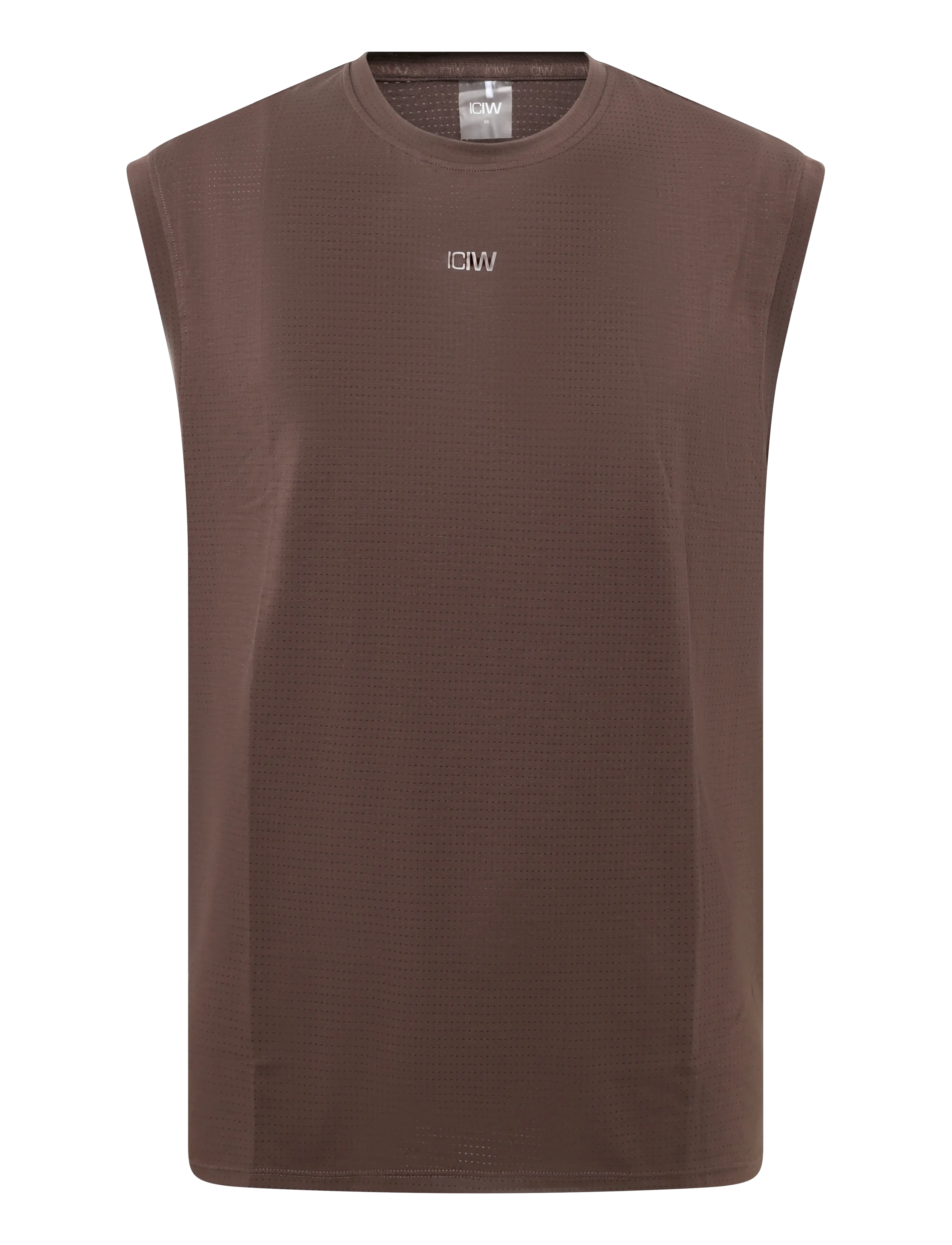 ICANIWILL Stride Sleeveless Tee Dri-Release M - Alussärgid ja T-särgid - EMBERWOOD / brown
