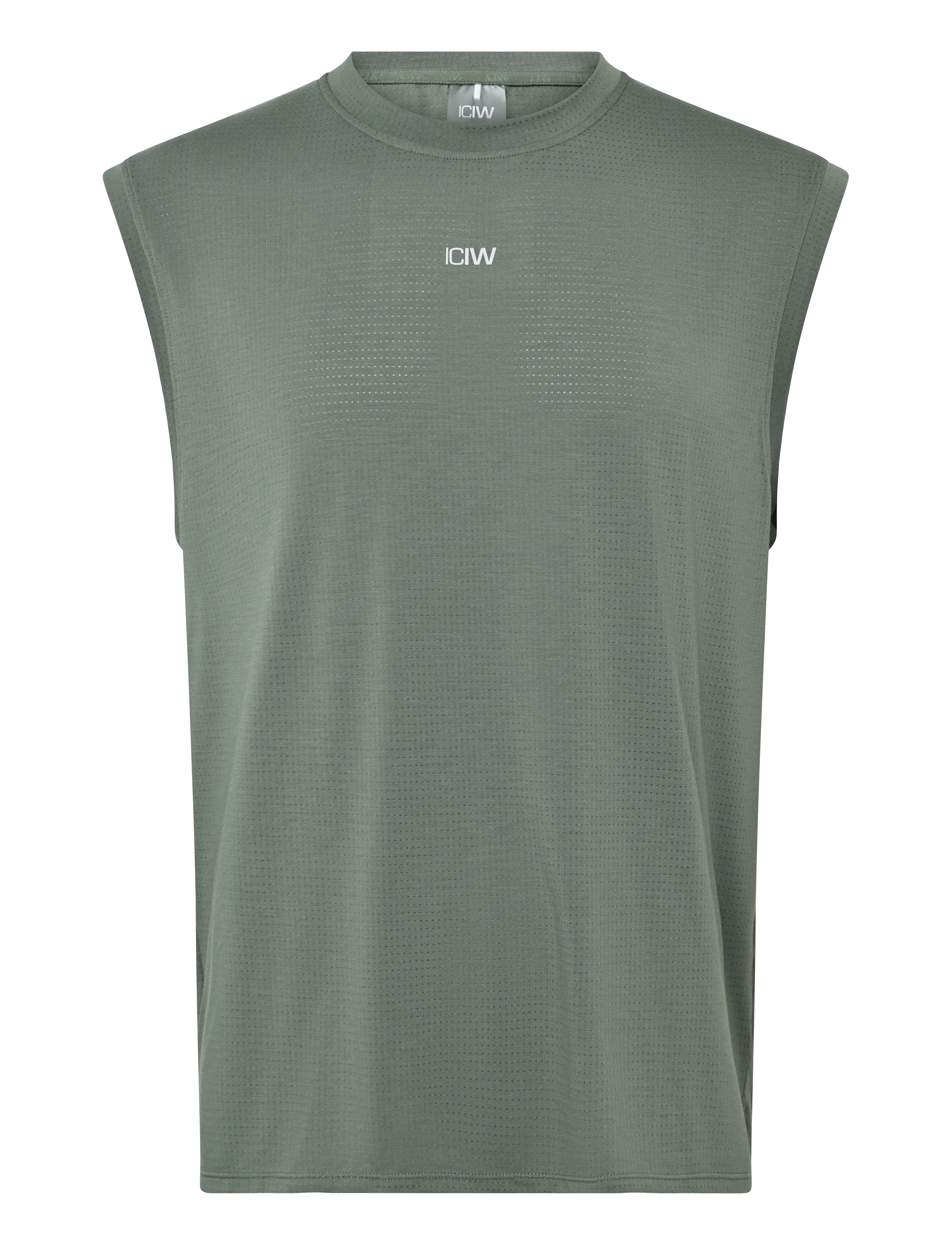 ICANIWILL Stride Sleeveless Tee Dri-Release M - Vaata kõiki - WARM GREEN / khaki/green