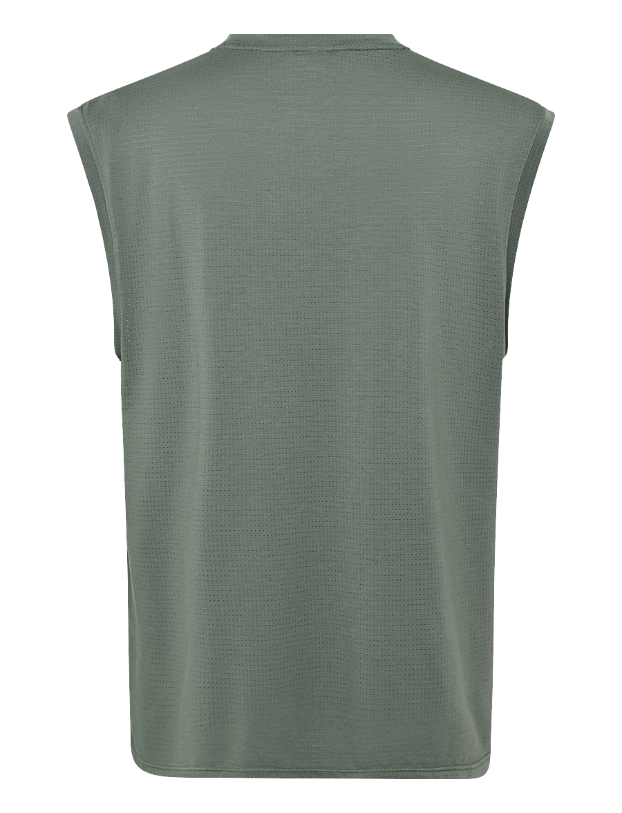 ICANIWILL - Stride Sleeveless Tee Dri-Release M - Õlapaeltega pluusid - warm green - 2