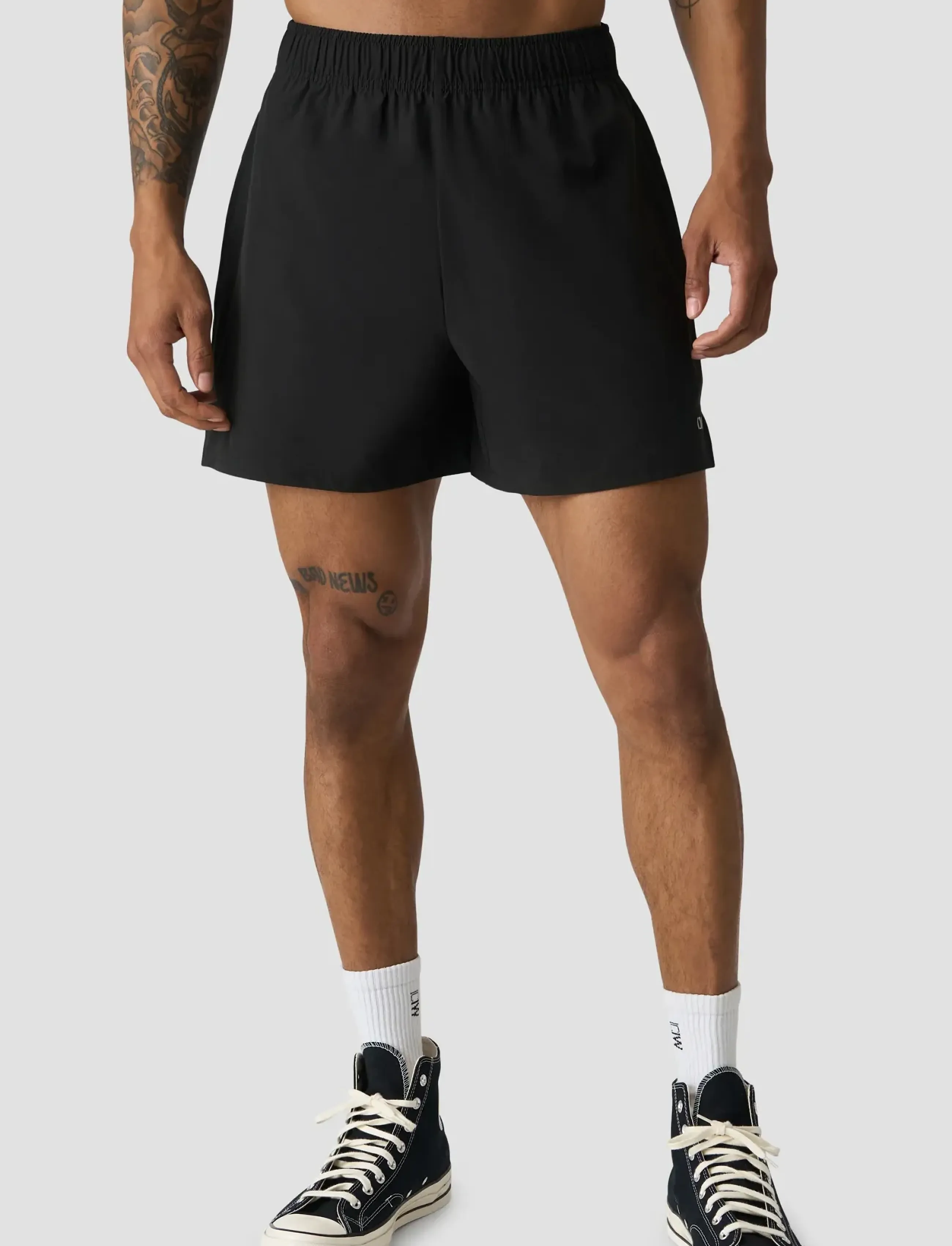 ICANIWILL Training Shorts 5" M, Sport Shorts, Schwarz - Männerswear