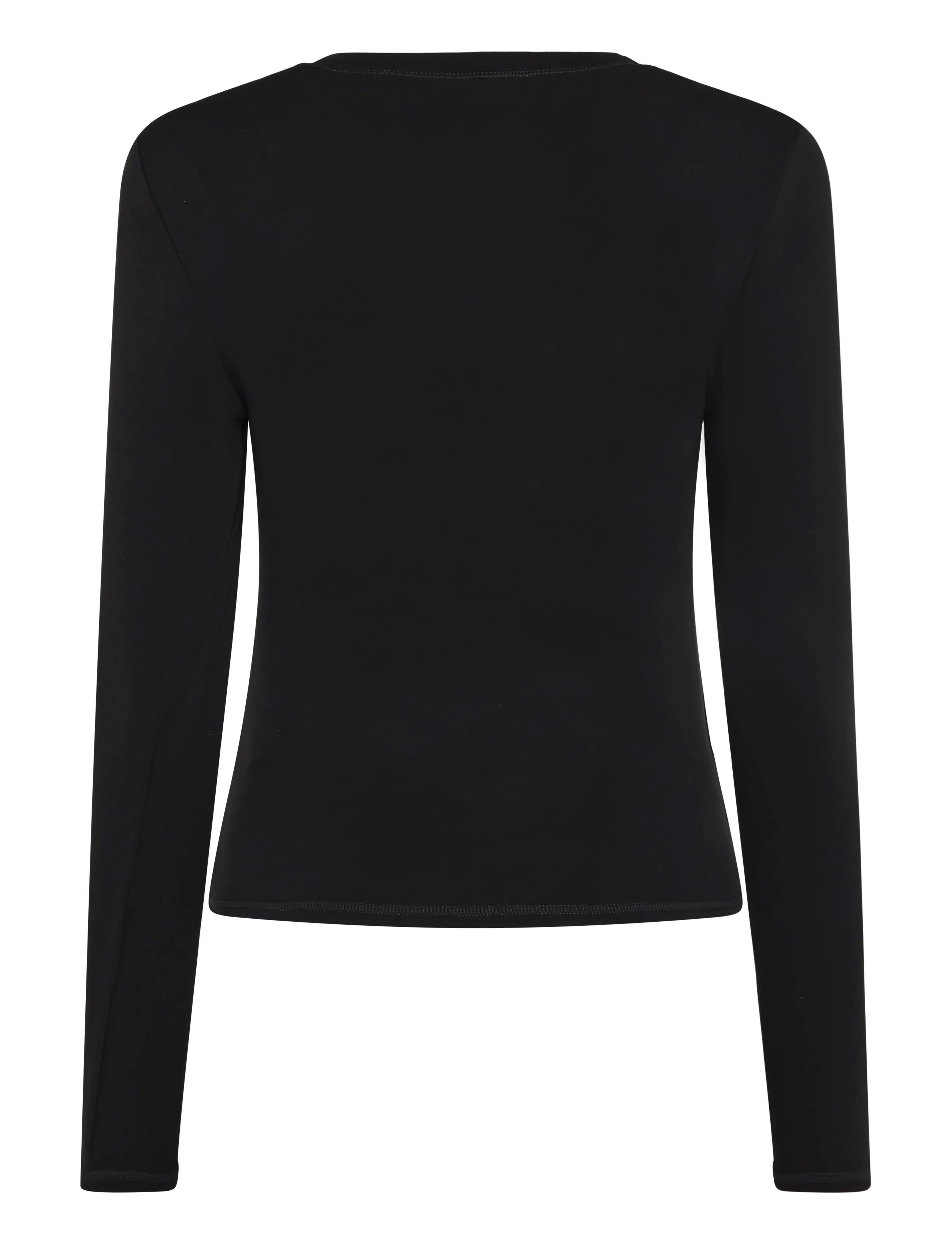 ICANIWILL - Luxe Long Sleeve W - langærmede t-shirts - black - 2