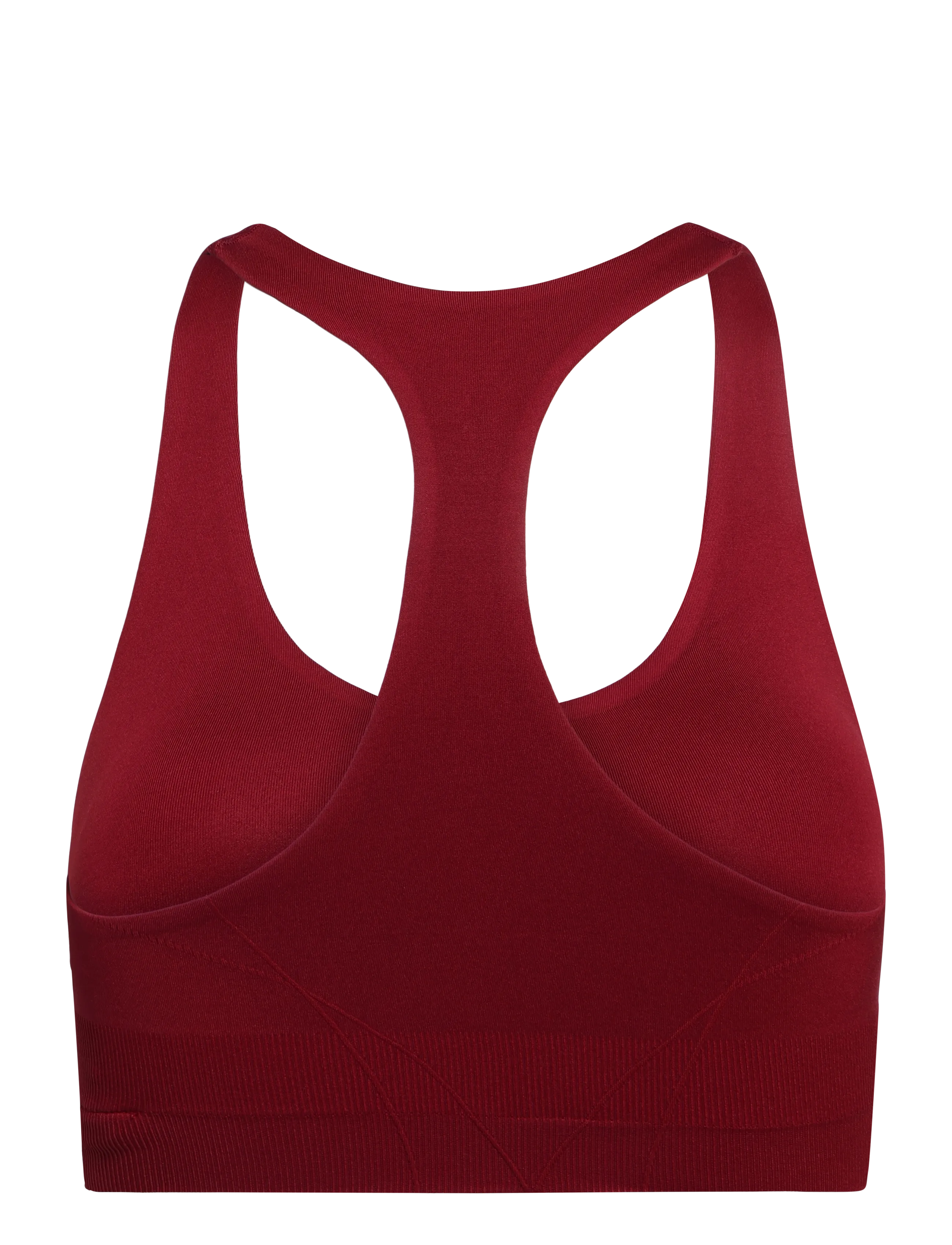 ICANIWILL - Shape Mid Support Sports Bra W - spordi-rinnahoidjad - dark berry - 2