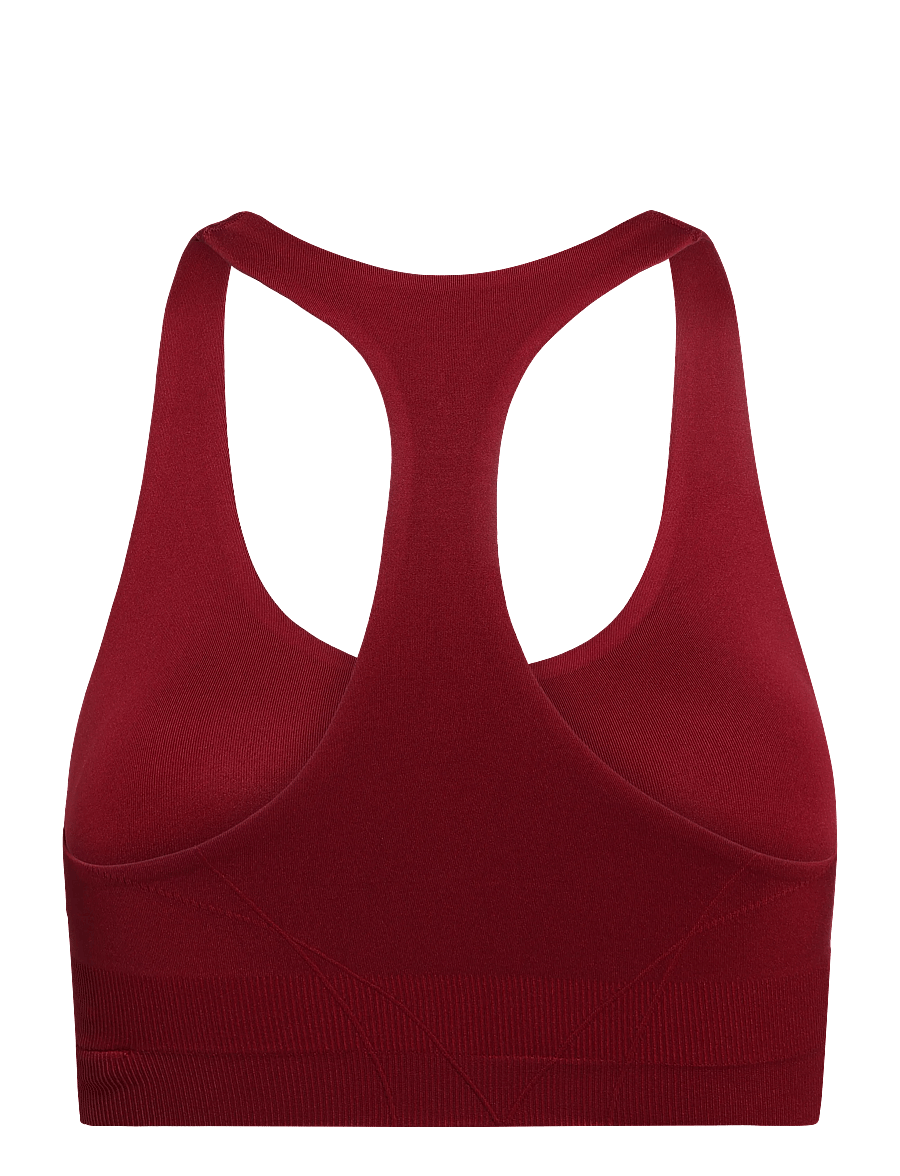 ICANIWILL - Shape Mid Support Sports Bra W - spordi-rinnahoidjad - dark berry - 2