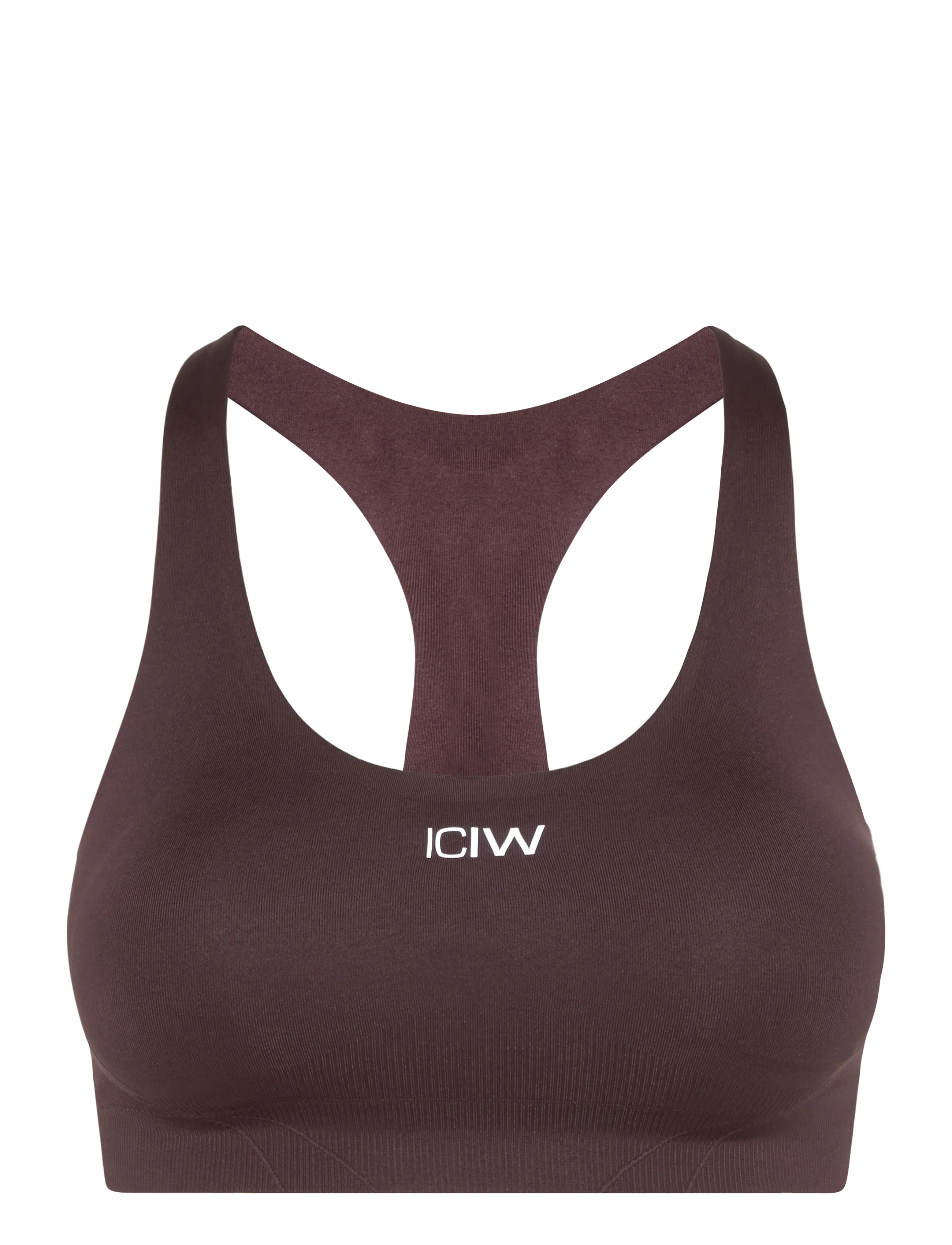 ICANIWILL Shape Mid Support Sports Bra W - ICANIWILL - ESPRESSO / brown