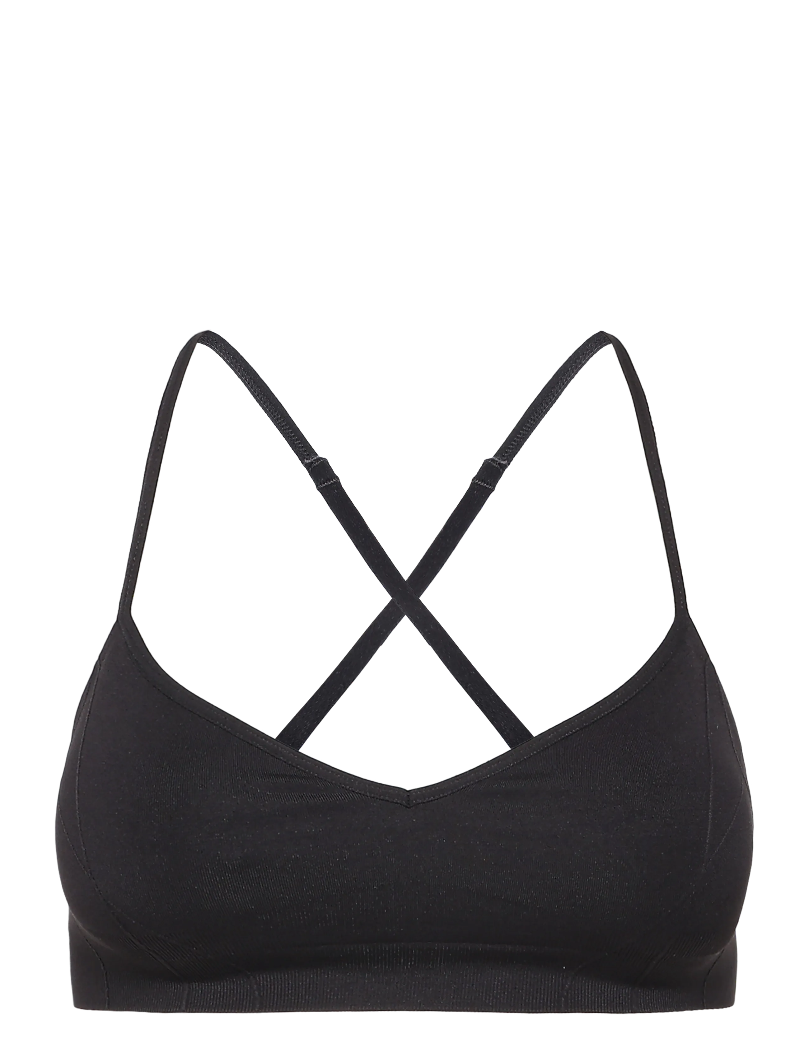 ICANIWILL Shape Strappy Sports Bra W - Rinnahoidjad - BLACK / black