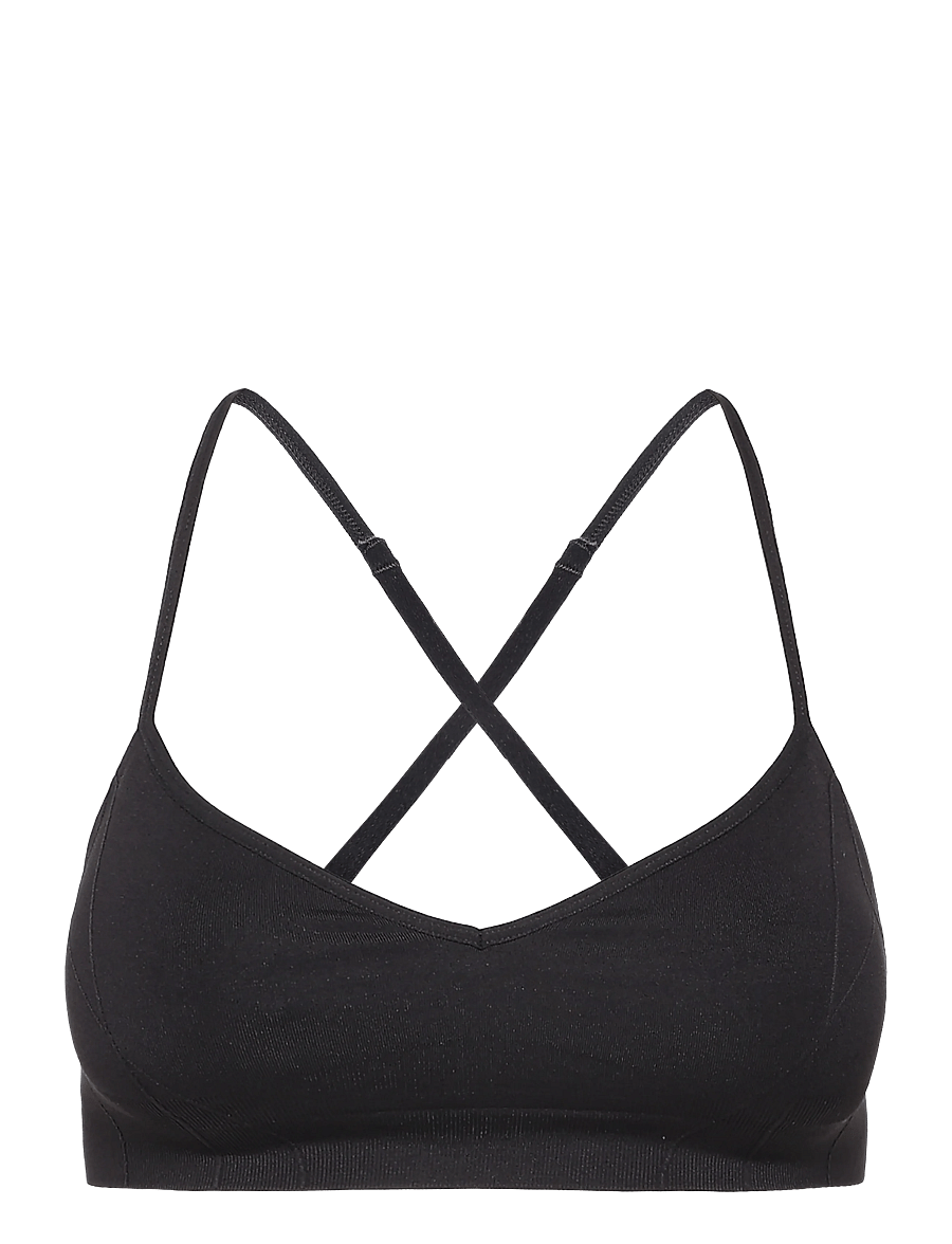 ICANIWILL - Shape Strappy Sports Bra W - spordi-rinnahoidjad - black - 1