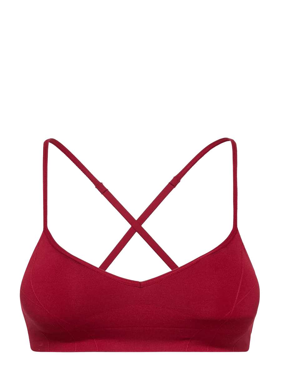 ICANIWILL - Shape Strappy Sports Bra W - sports-bh'er - dark berry - 1