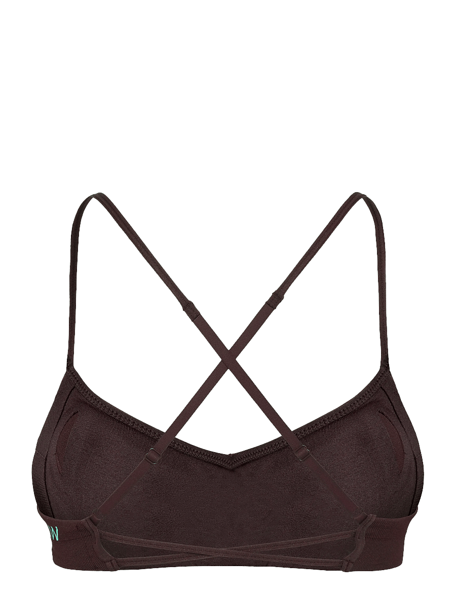 ICANIWILL - Shape Strappy Sports Bra W - spordi-rinnahoidjad - espresso - 2