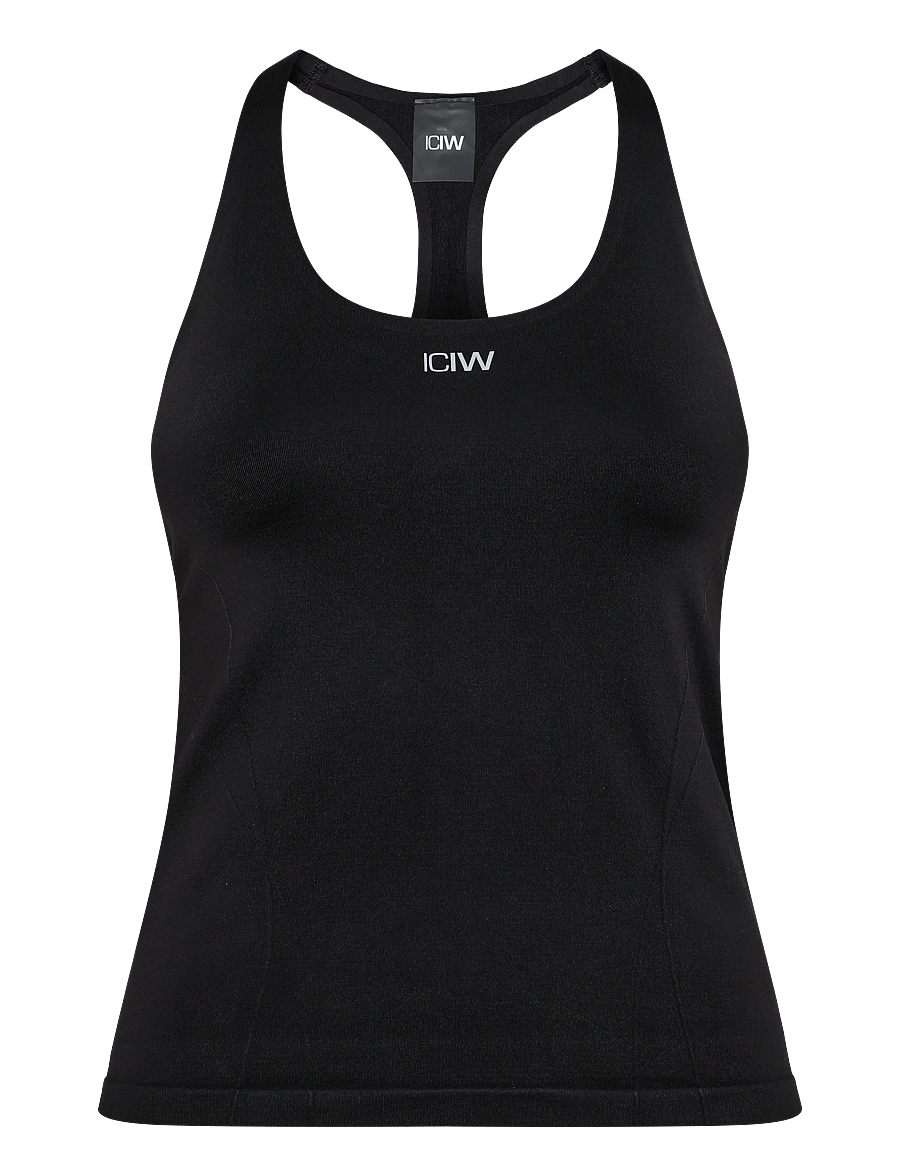 ICANIWILL - Shape Tank Top W - tank tops - black - 1