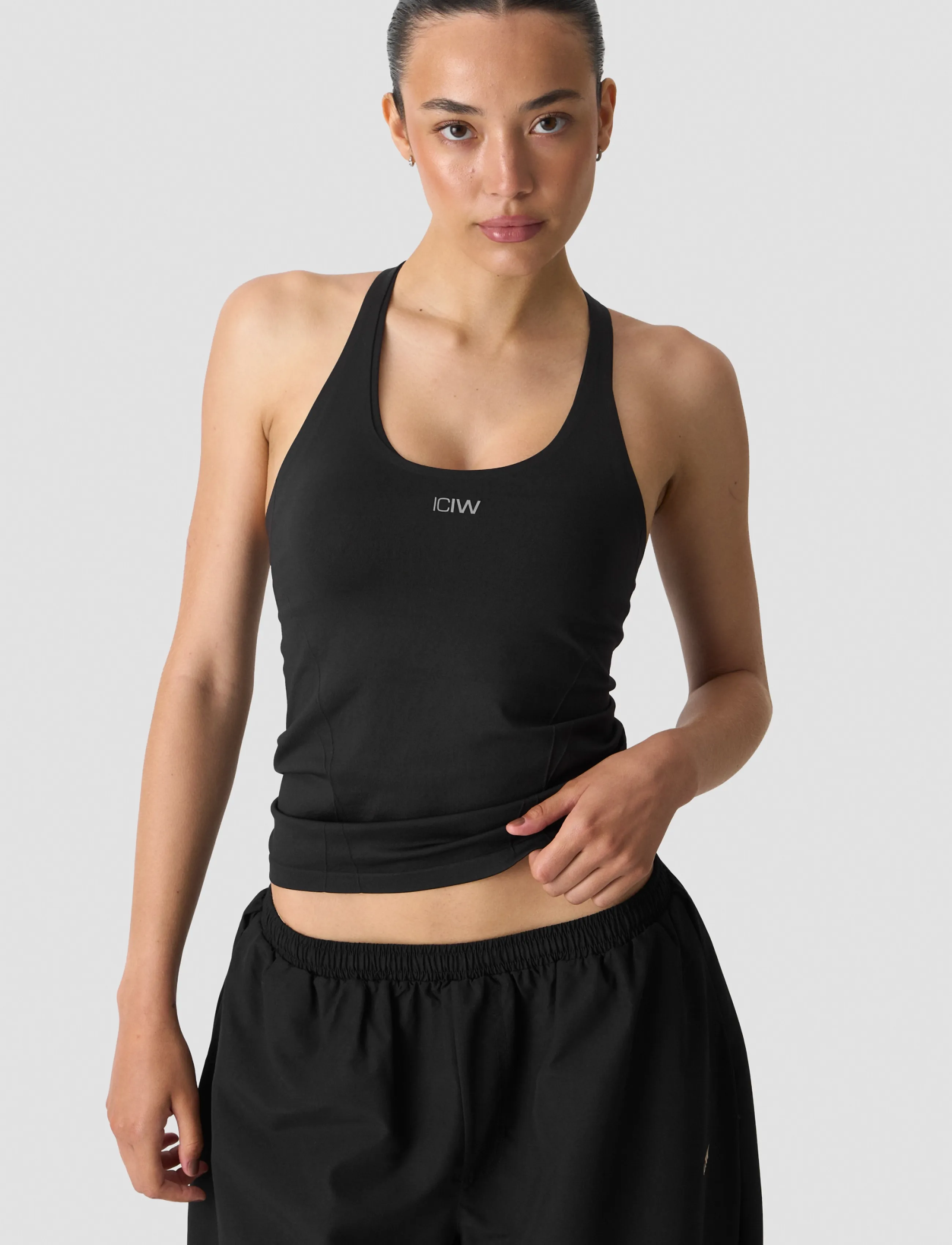 ICANIWILL - Shape Tank Top W - black - 0