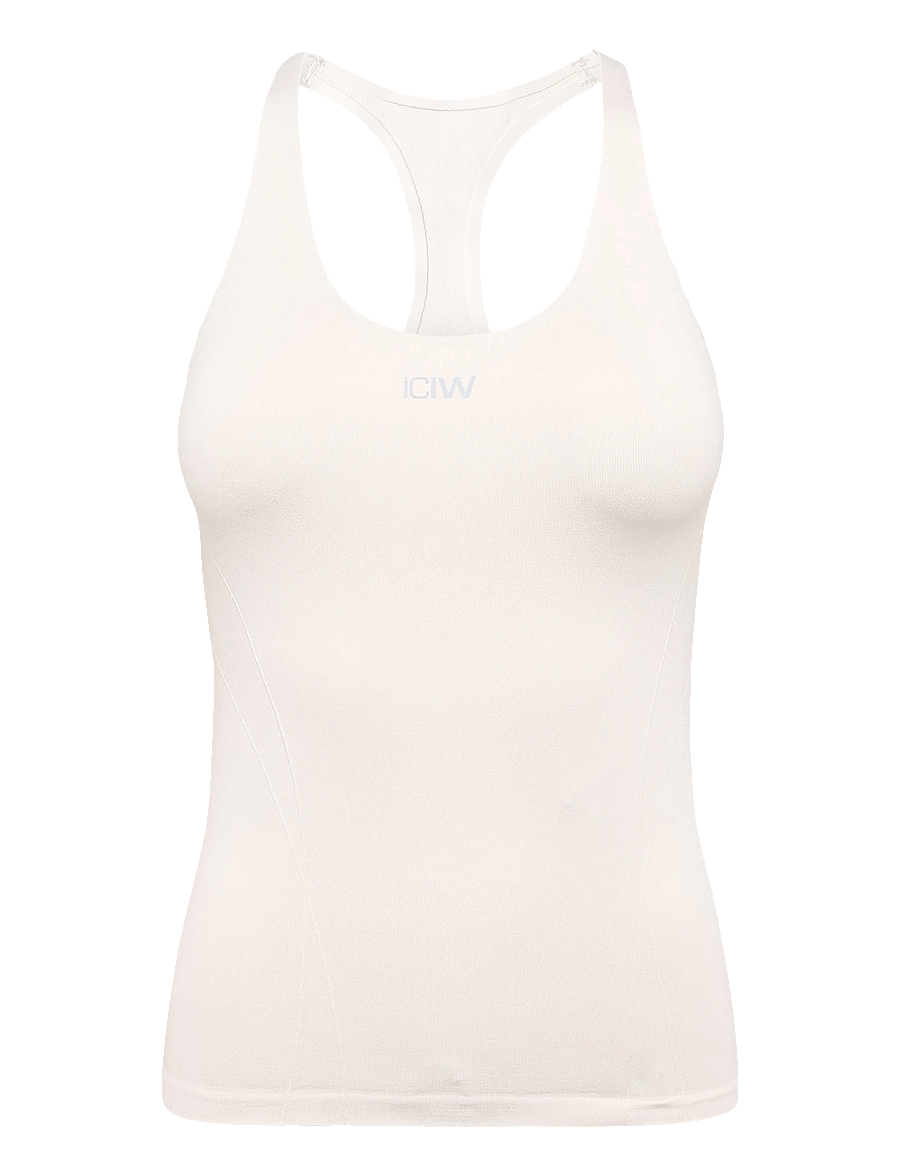 ICANIWILL - Shape Tank Top W - tank tops - light beige - 1