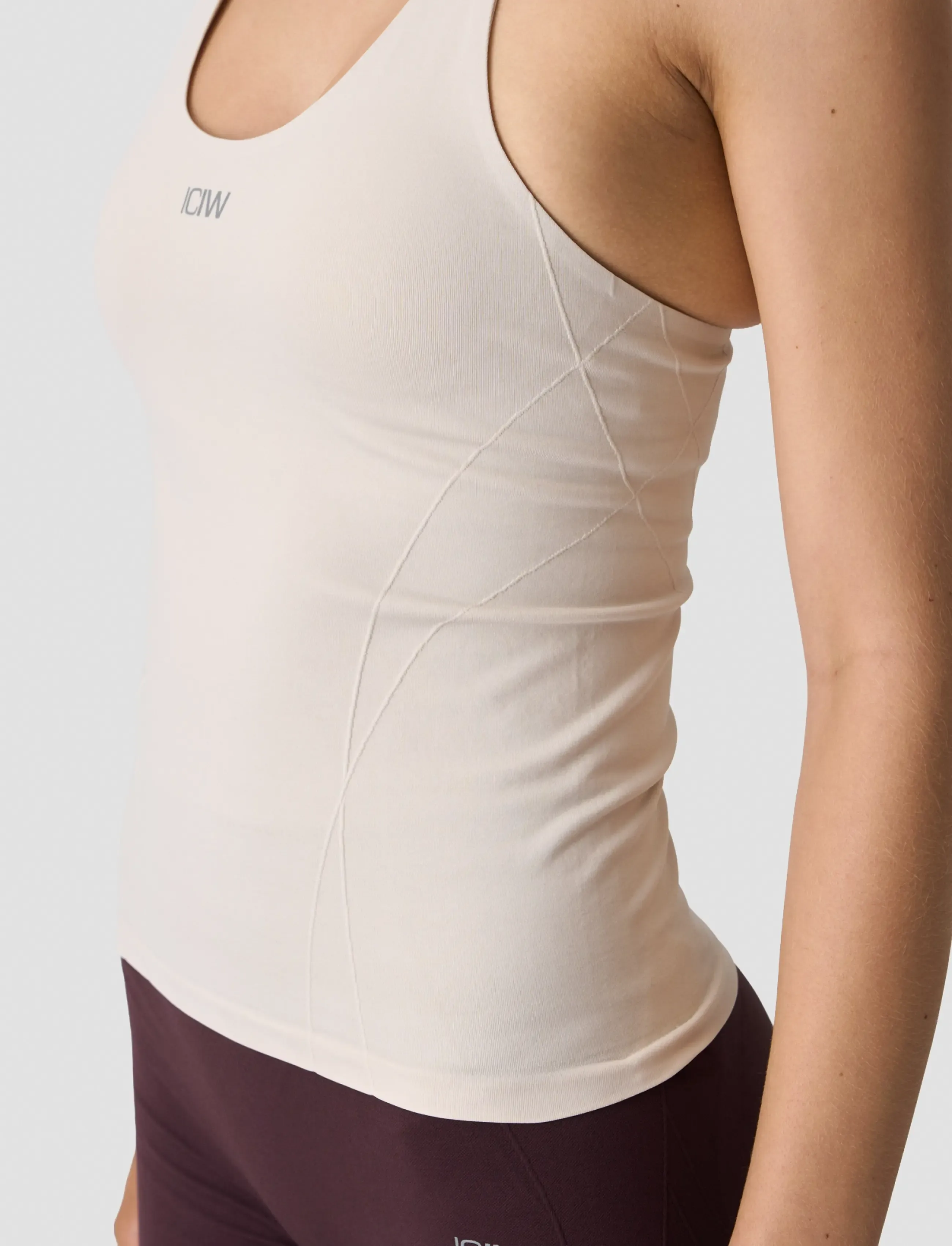 ICANIWILL Shape Tank Top linnen dam – bild 5
