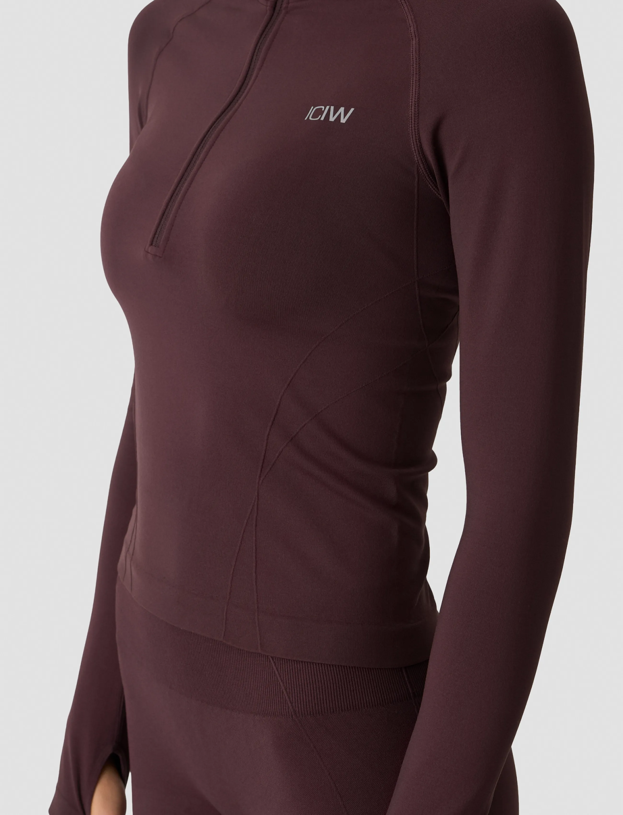ICANIWILL Shape 1/2 Zip Long Sleeve långärmade tröjor dam – bild 5