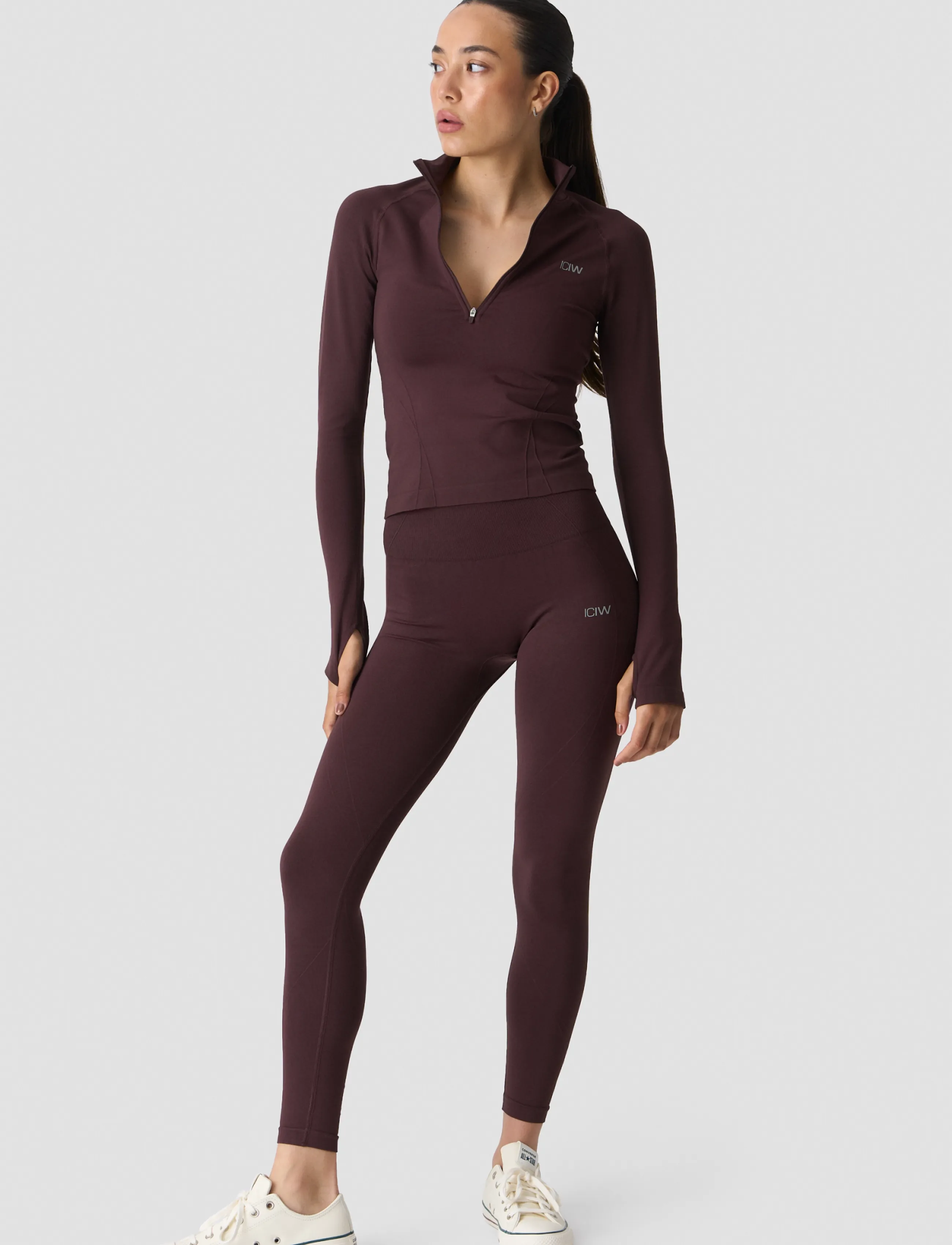 ICANIWILL Shape 1/2 Zip Long Sleeve långärmade tröjor dam – bild 8