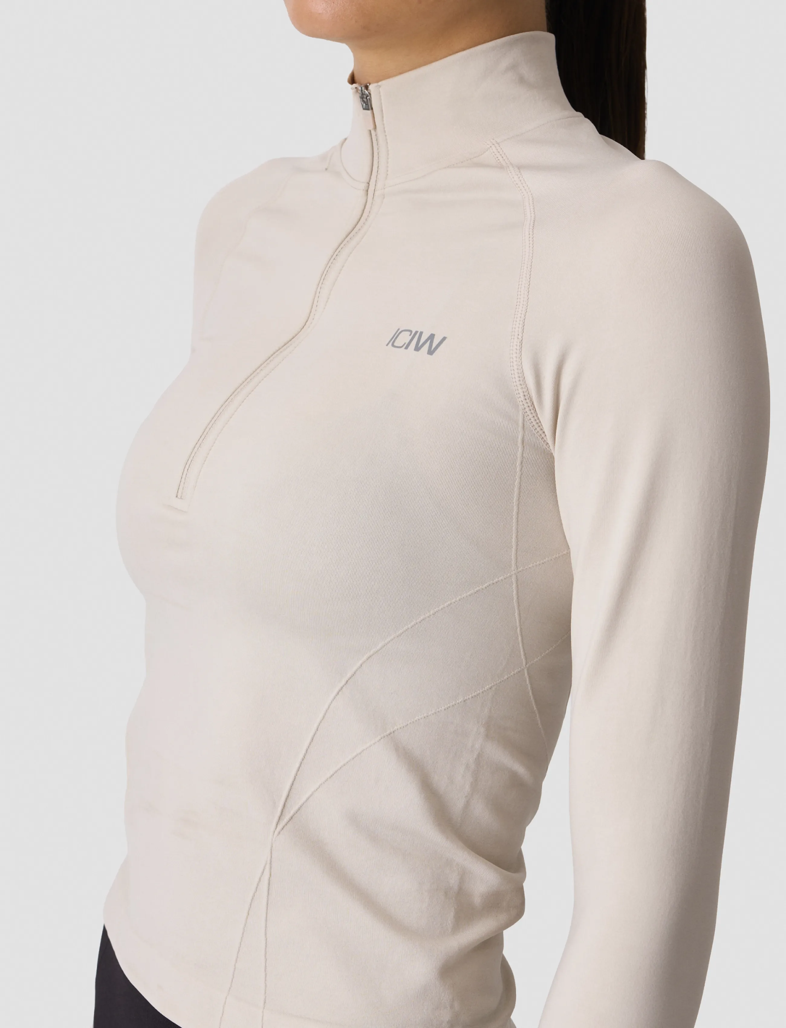 ICANIWILL Shape 1/2 Zip Long Sleeve långärmade tröjor dam – bild 5