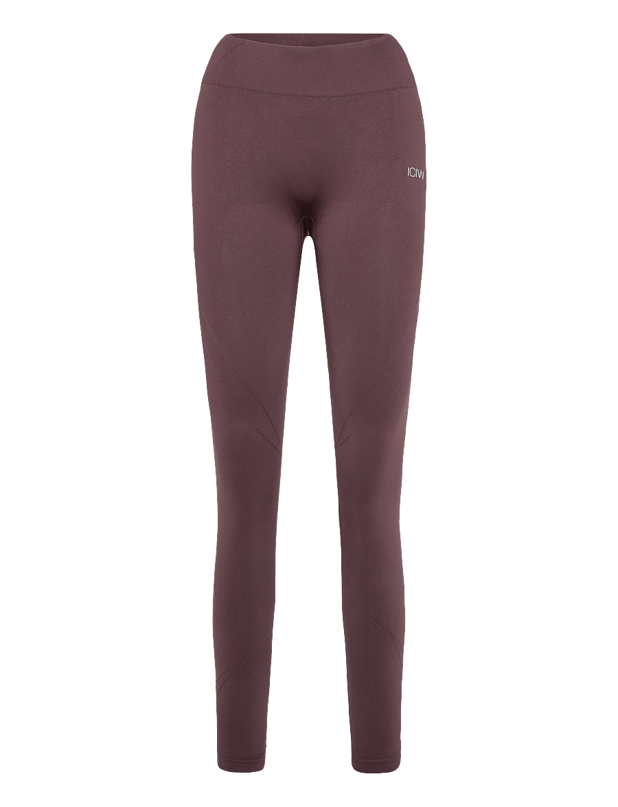 ICANIWILL - Shape Mid Waist Tights W - seamless tights - espresso - 1