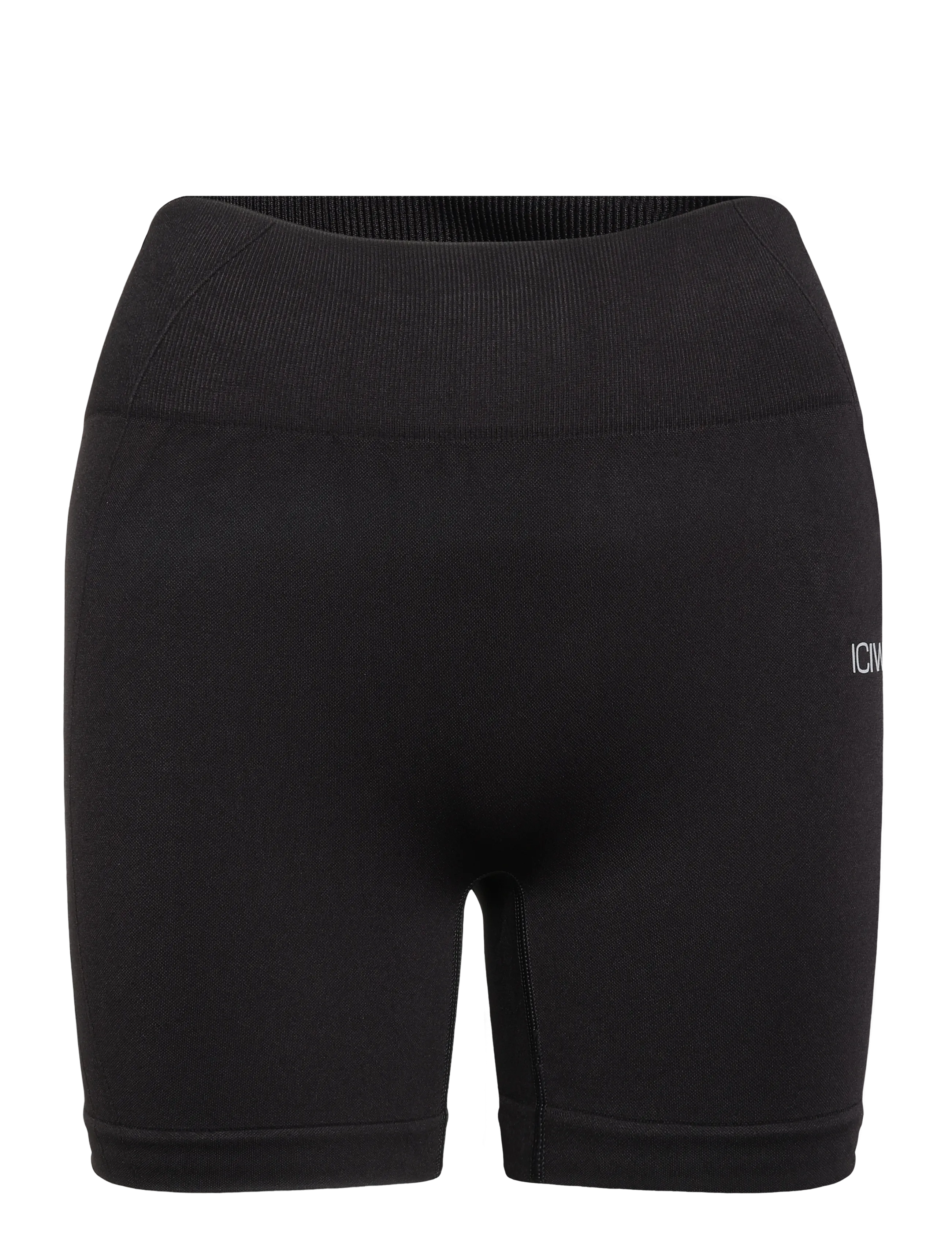 ICANIWILL Shape High Waist Shorts W - ICANIWILL - BLACK / black