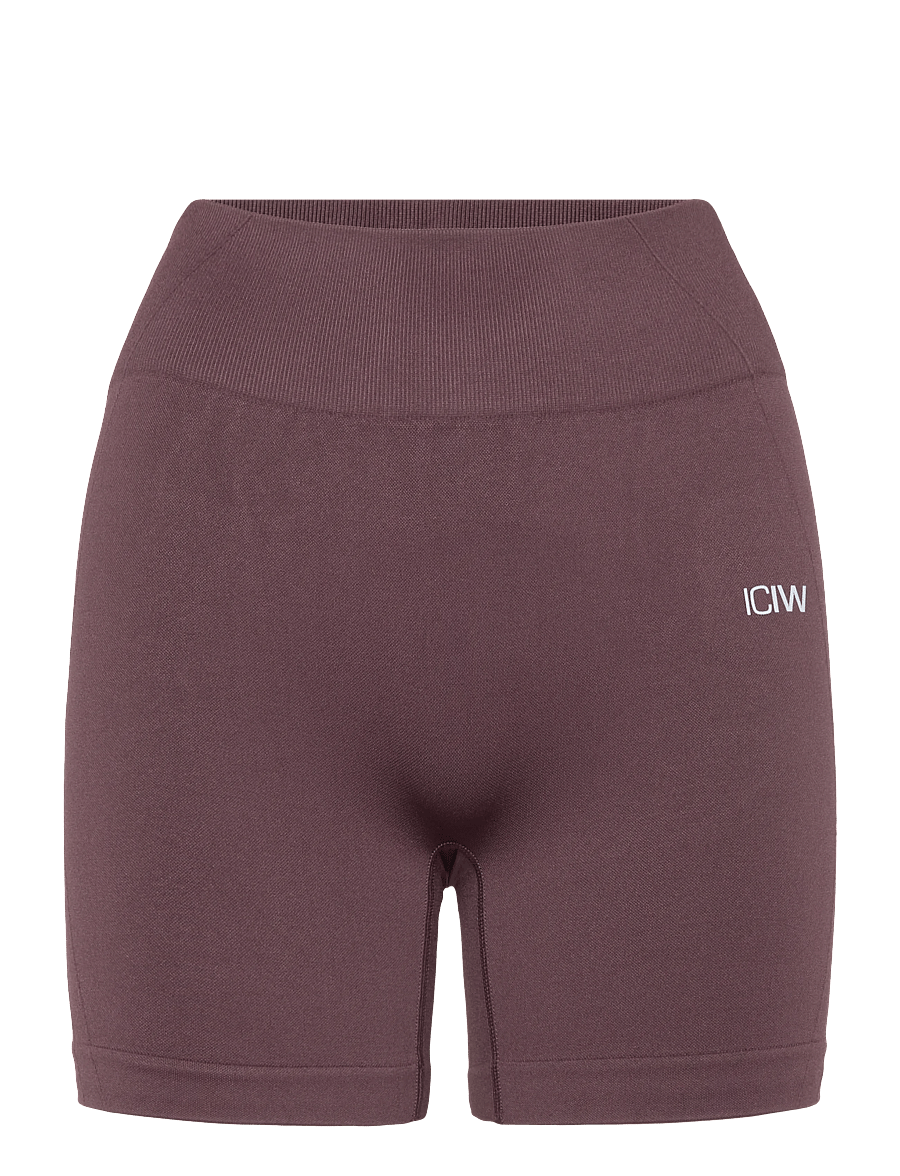 ICANIWILL - Shape High Waist Shorts W - trainingsshorts - espresso - 1