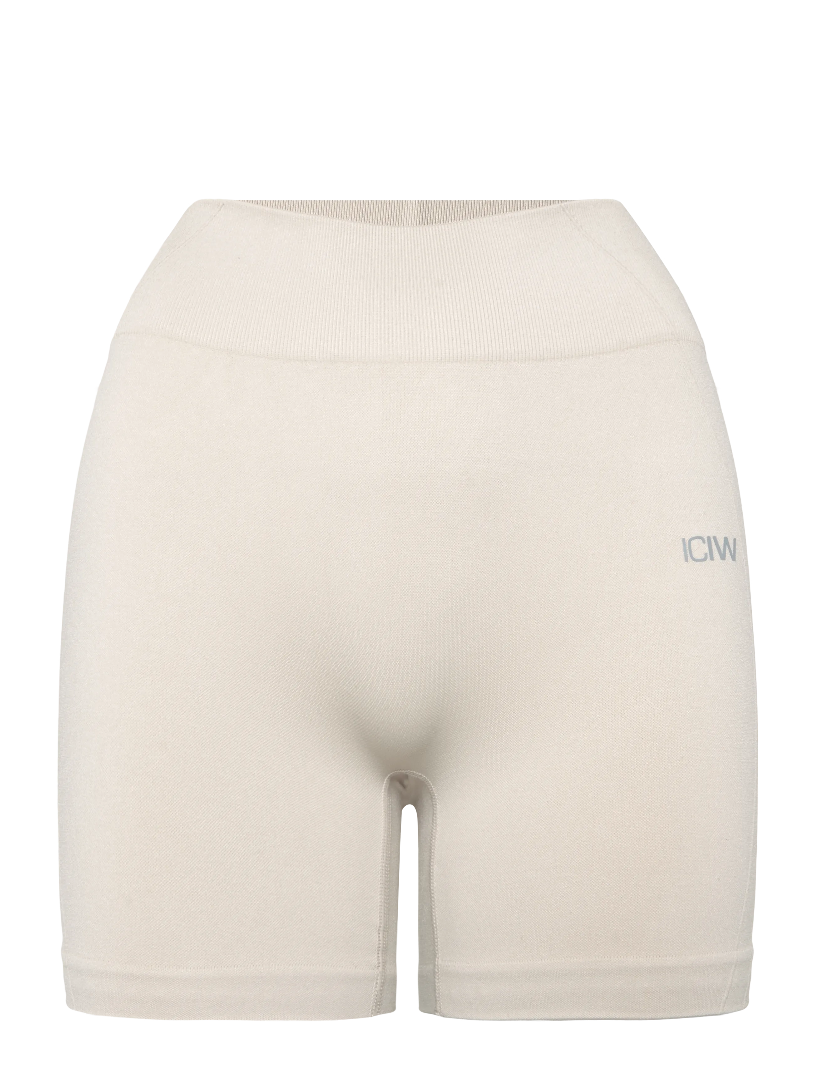 ICANIWILL Shape High Waist Shorts W - Tøj - LIGHT BEIGE / beige