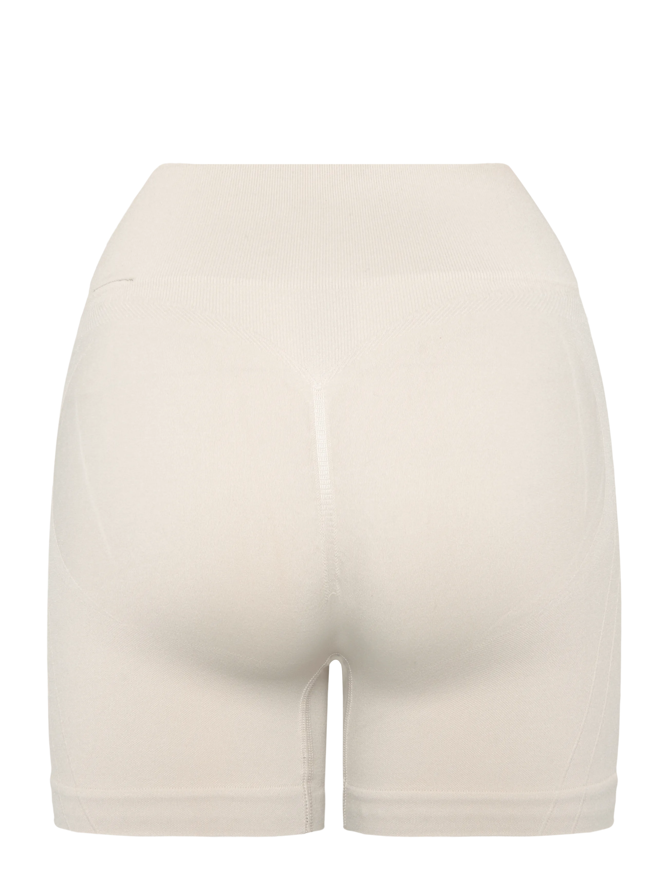 ICANIWILL - Shape High Waist Shorts W - træningsshorts - light beige - 2