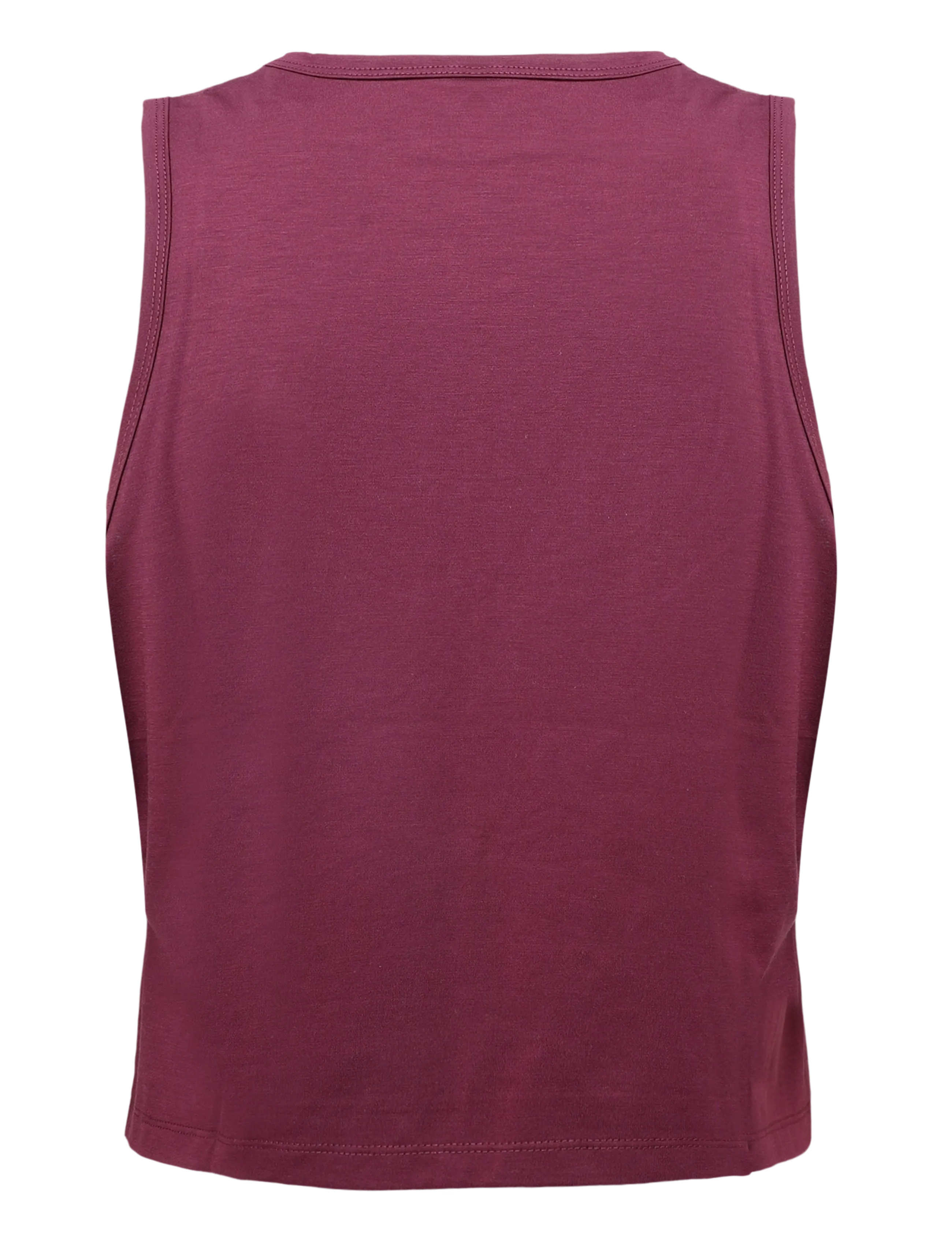 ICANIWILL - Mirage Cropped Singlet W - tank tops - dark mahogany - 2