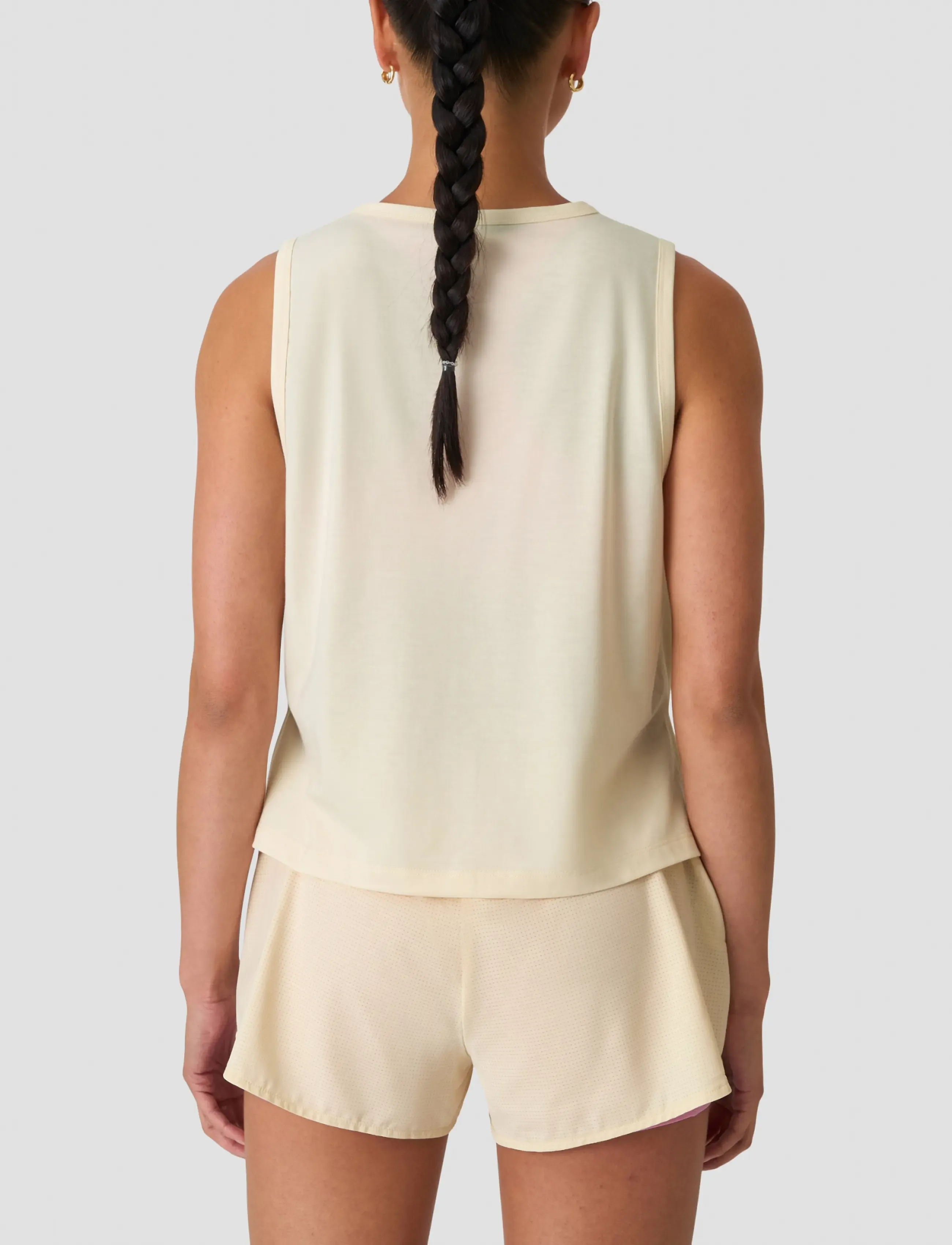 ICANIWILL - Mirage Cropped Singlet W - nabapluusid - pale lemon - 3