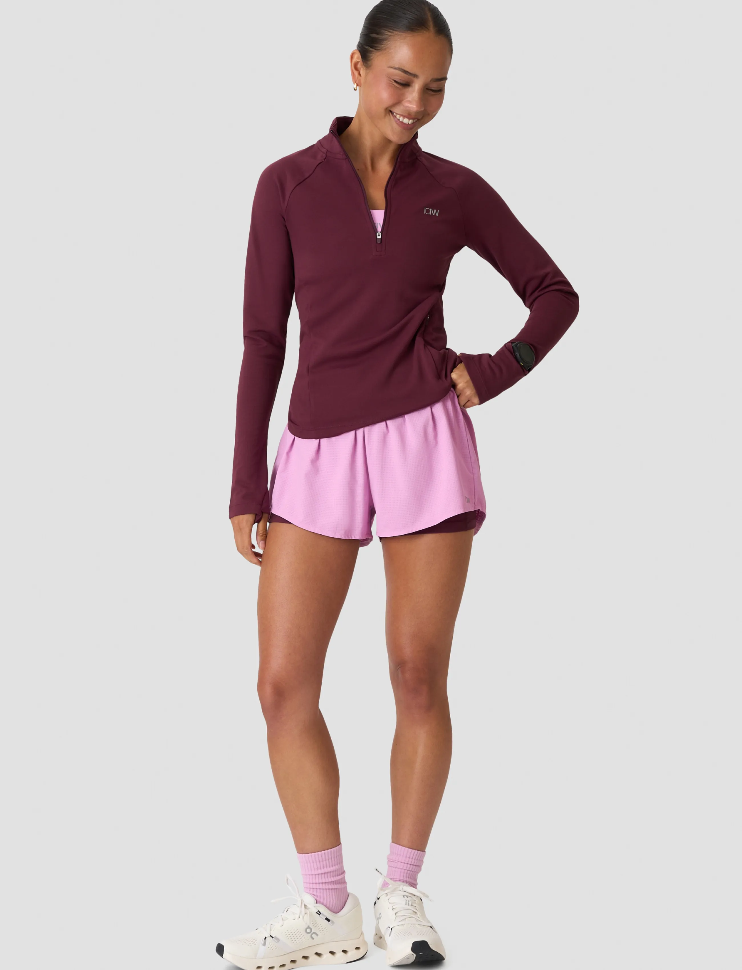 ICANIWILL Mirage Midlayer 1/2 Zip fleece & mellanlager dam – bild 8