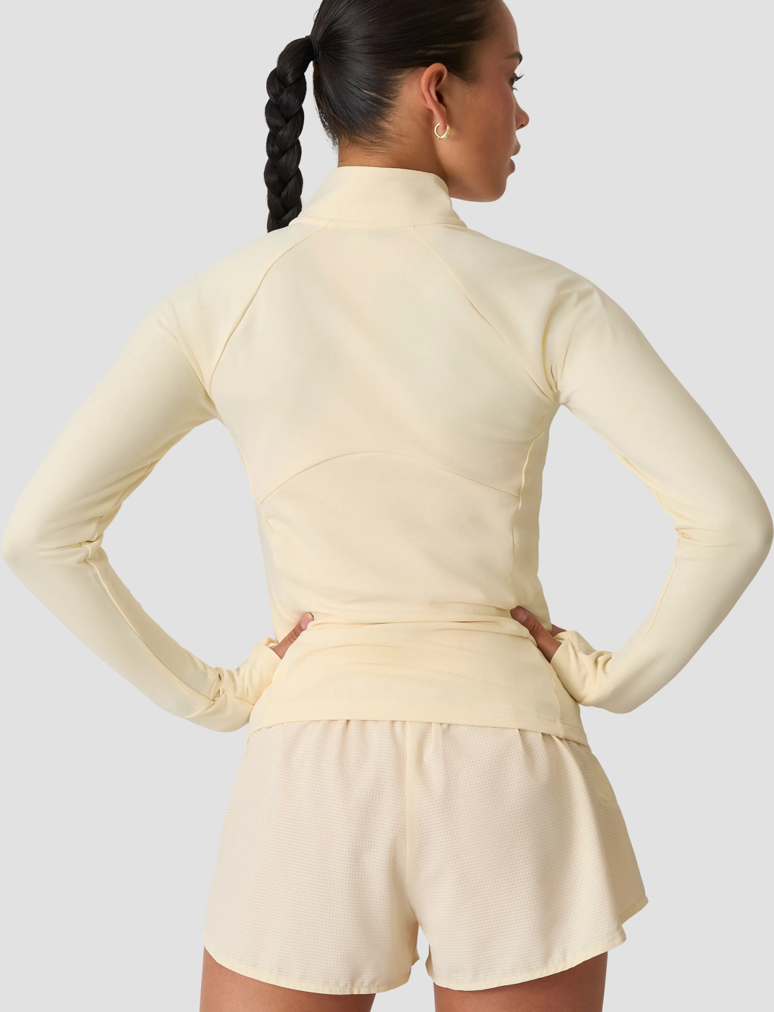 ICANIWILL - Mirage Midlayer 1/2 Zip W - pale lemon - 3