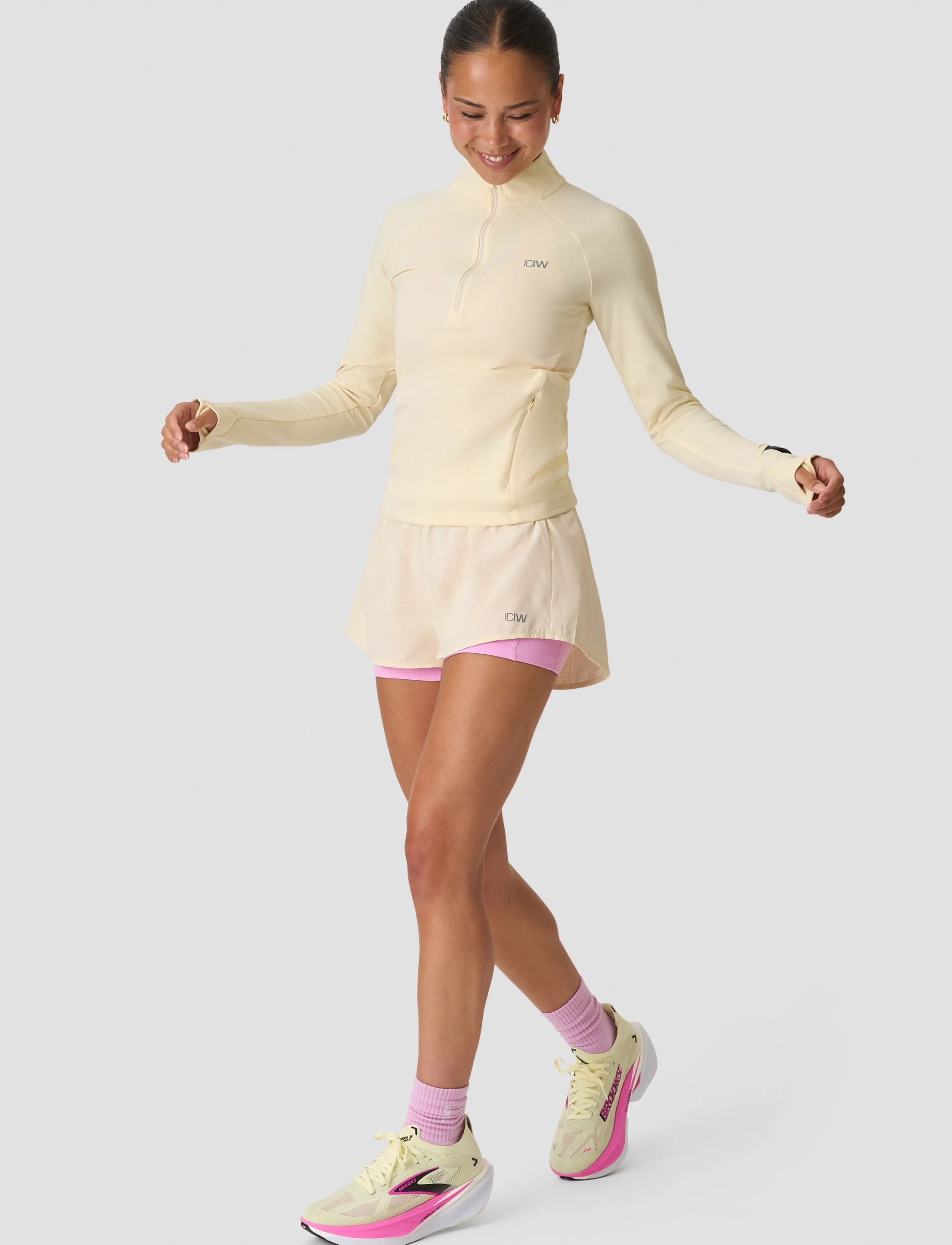 ICANIWILL Mirage Midlayer 1/2 Zip fleece & mellanlager dam – bild 9