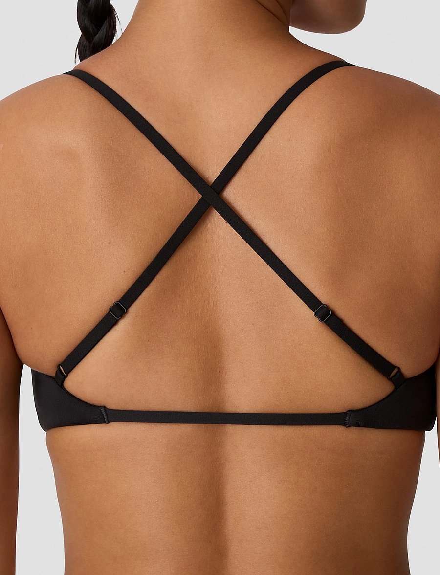 ICANIWILL - Luxe Strappy Sports Bra W - sport bh:ar - black - 4