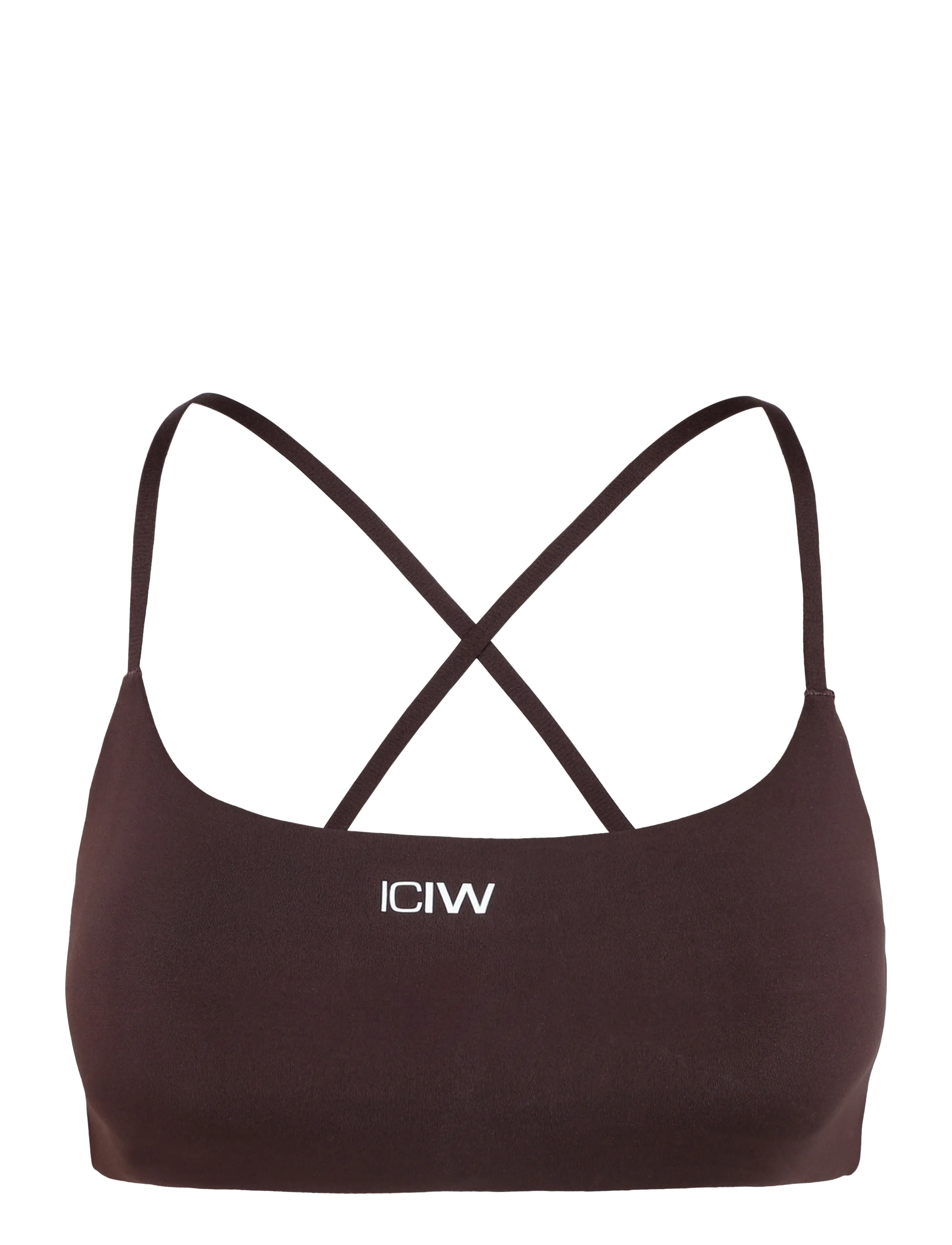 ICANIWILL Luxe Strappy Sports Bra W - View all - ESPRESSO / brown