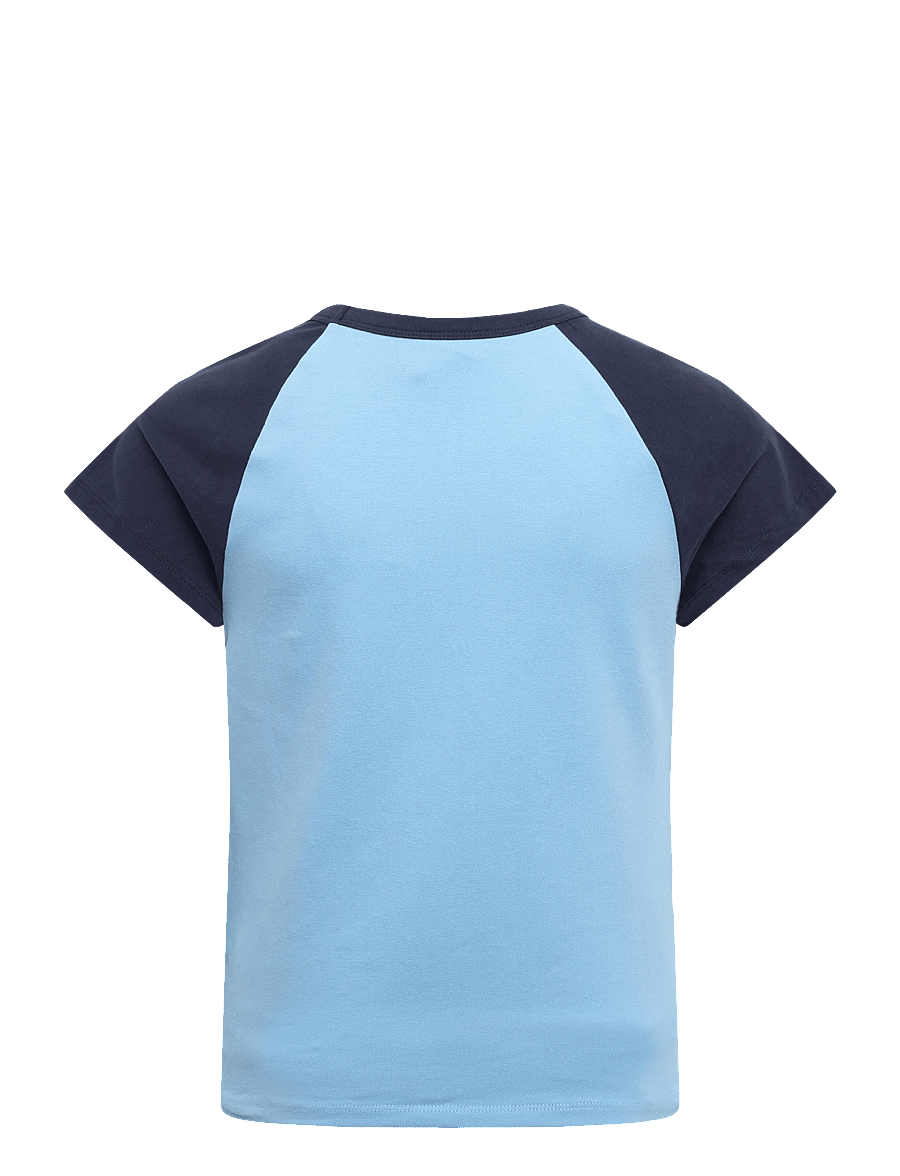 ICANIWILL - Everyday Raglan Tee Print W - t-shirts - dove blue - 2