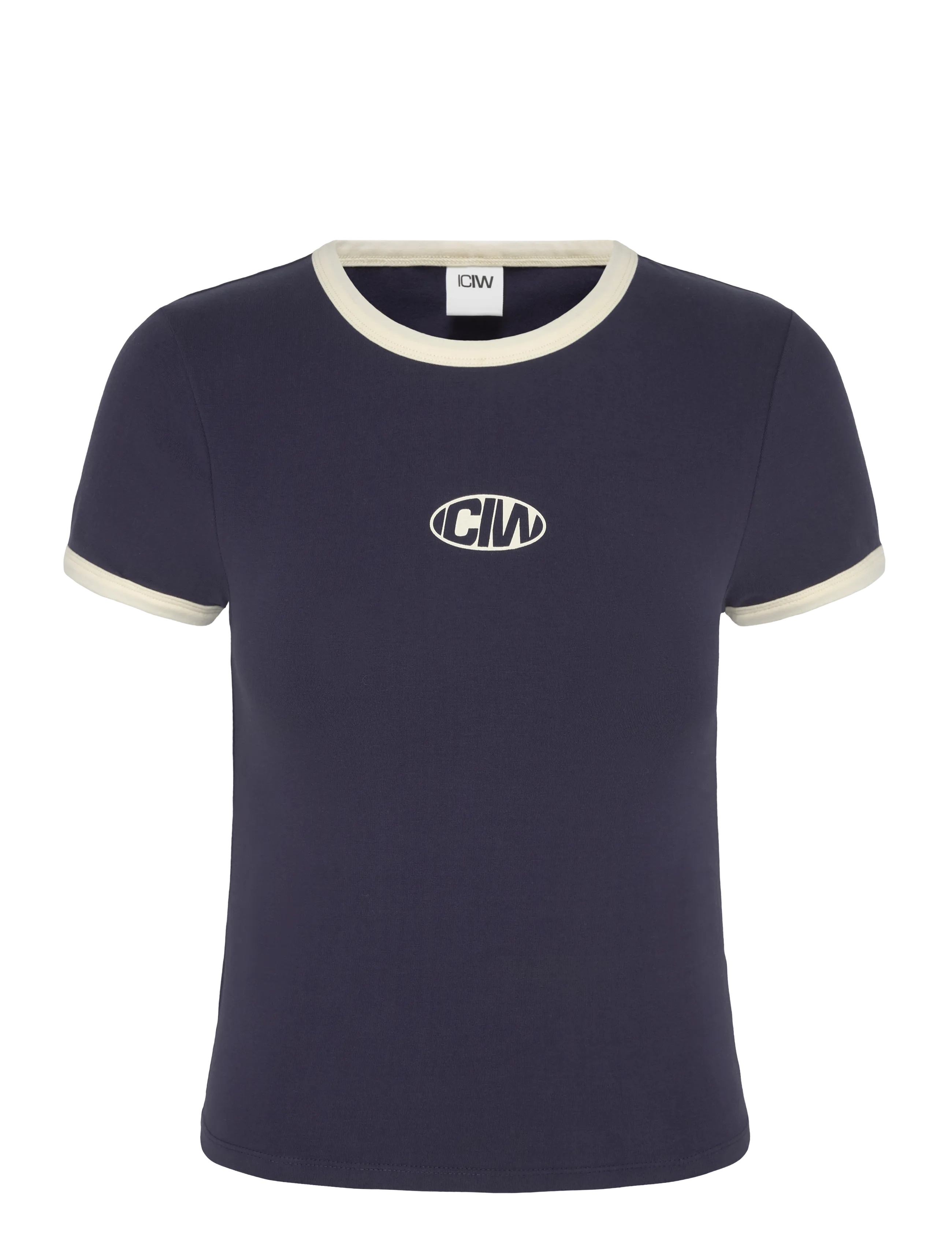 ICANIWILL Everyday Baby Tee Print W - T-särgid ja topid - MIDNIGHT BLUE / navy