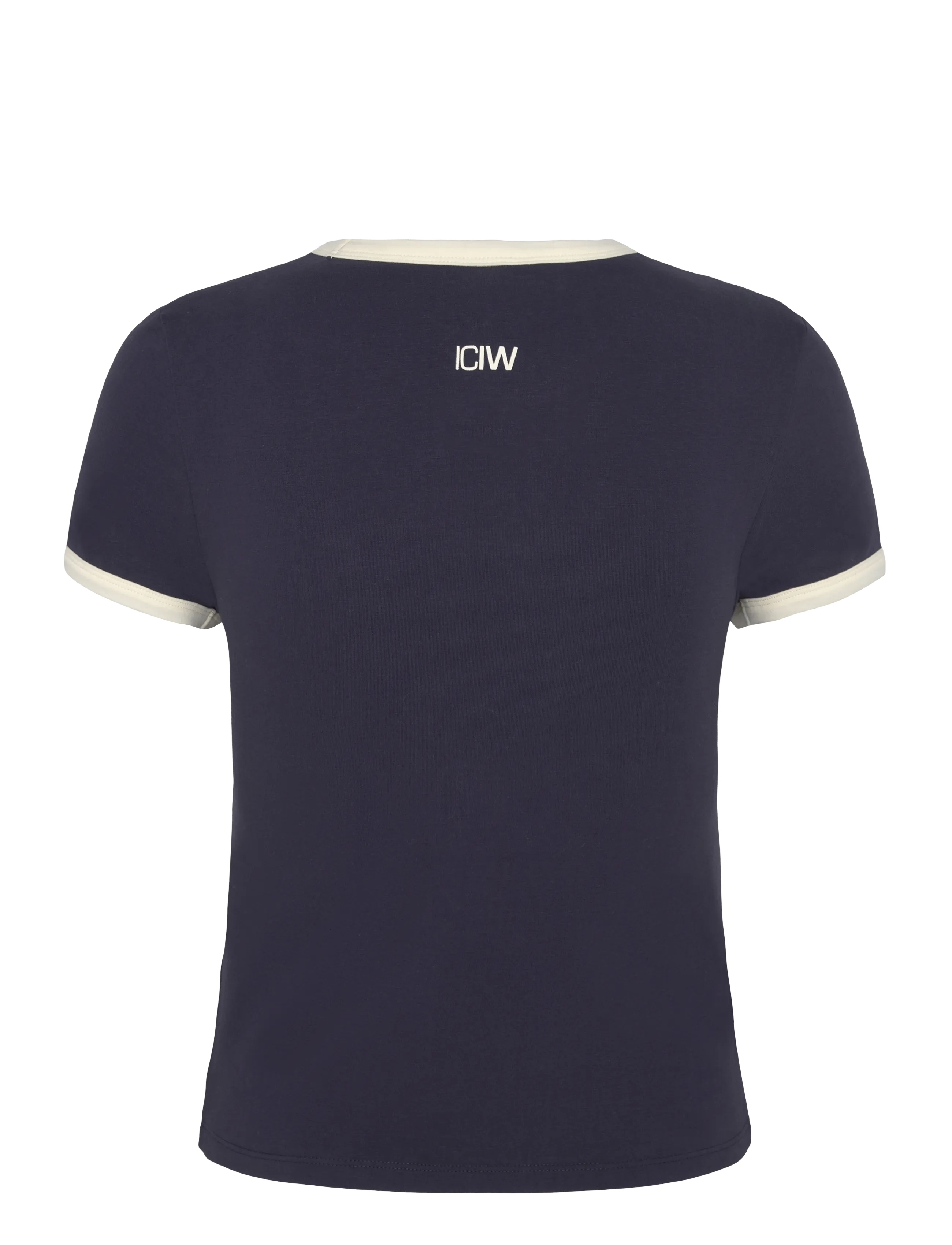 ICANIWILL - Everyday Baby Tee Print W - nabapluusid - midnight blue - 2