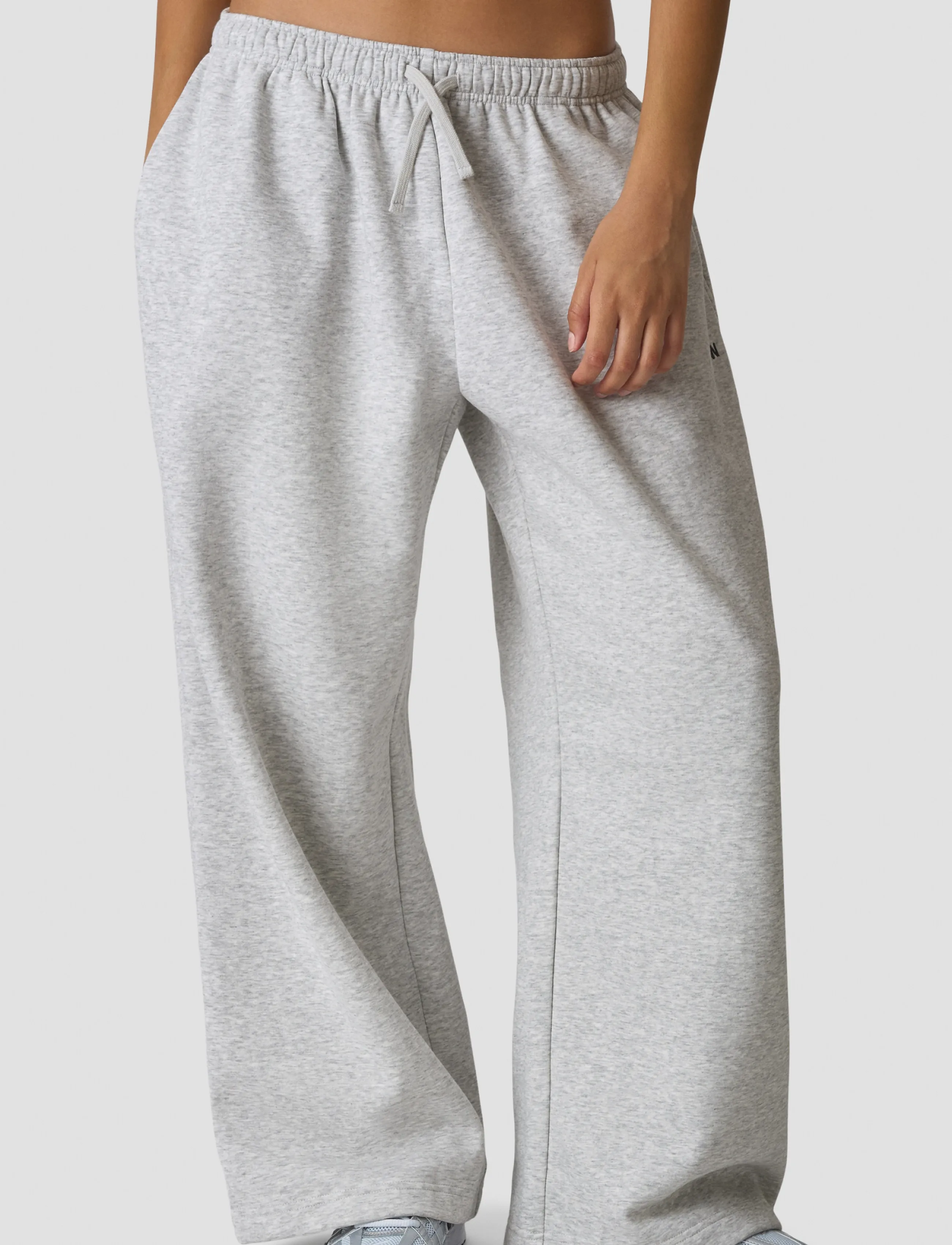 ICANIWILL - Everyday Relaxed Sweatpants W - trennipüksid - light grey melange - 0