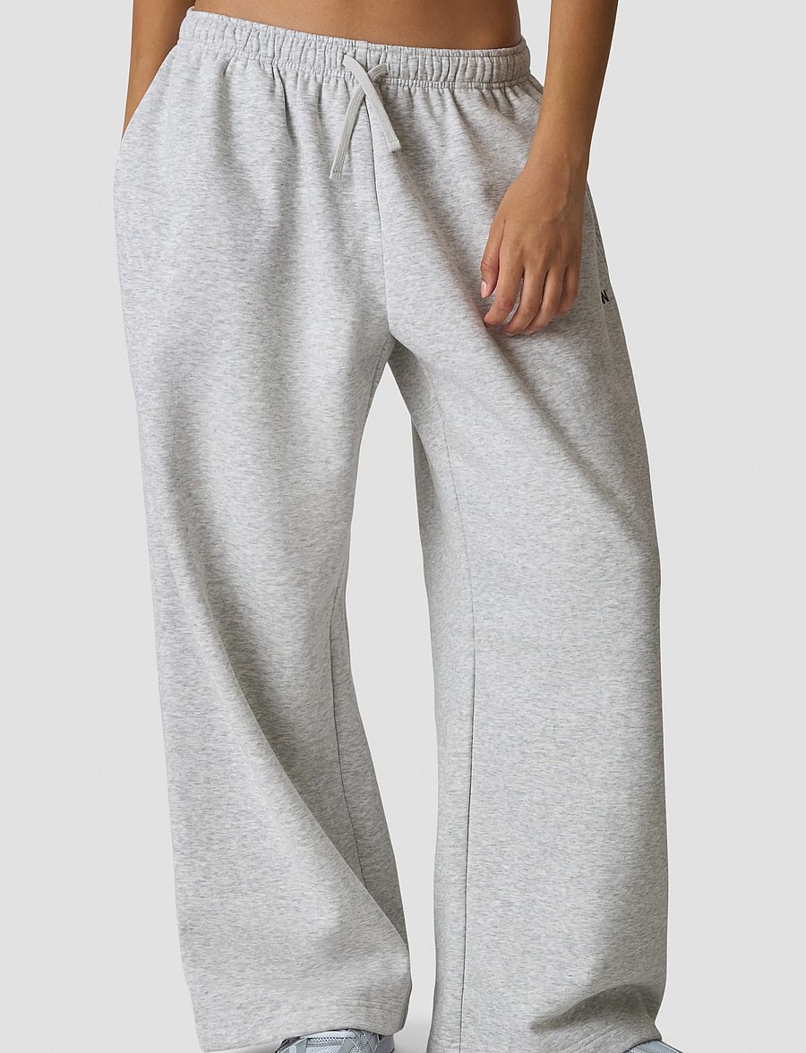 ICANIWILL - Everyday Relaxed Sweatpants W - trennipüksid - light grey melange - 0