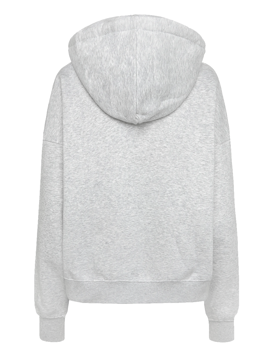 ICANIWILL - Everyday Relaxed Hoodie Zip W - kapuutsiga dressipluusid - light grey melange - 2