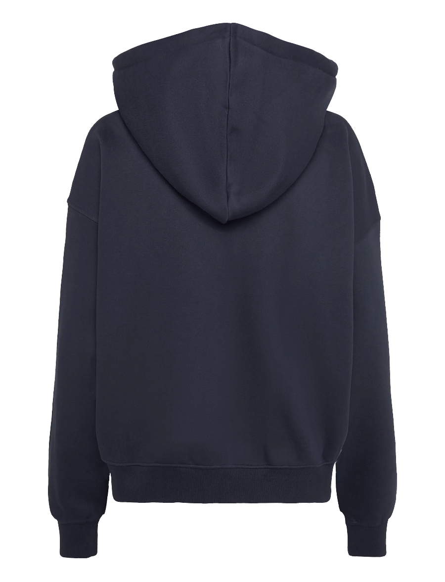 ICANIWILL - Everyday Relaxed Hoodie Zip W - overdele - midnight blue - 2