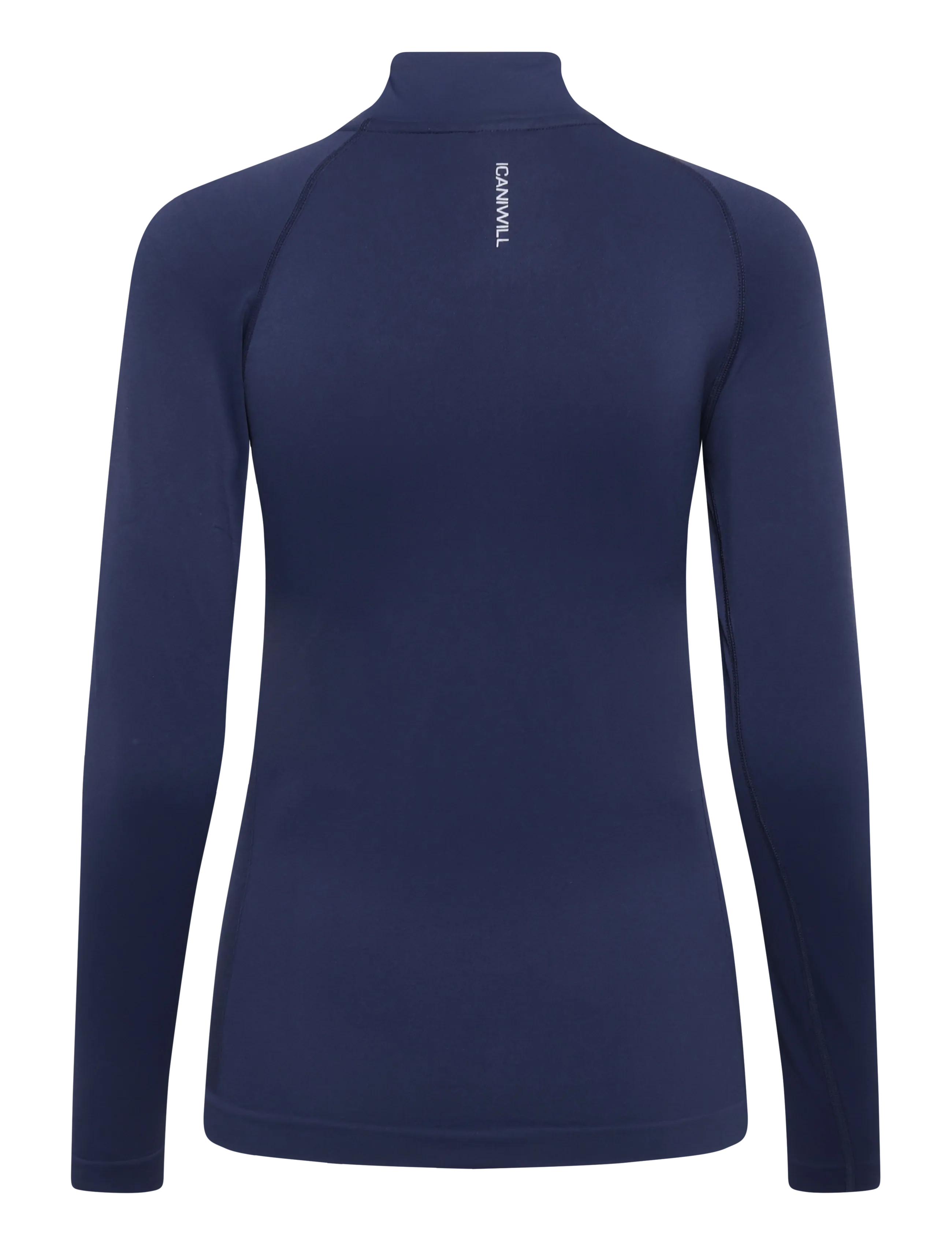 ICANIWILL - Define Seamless 1/2 Zip W - longsleeved tops - midnight blue - 2