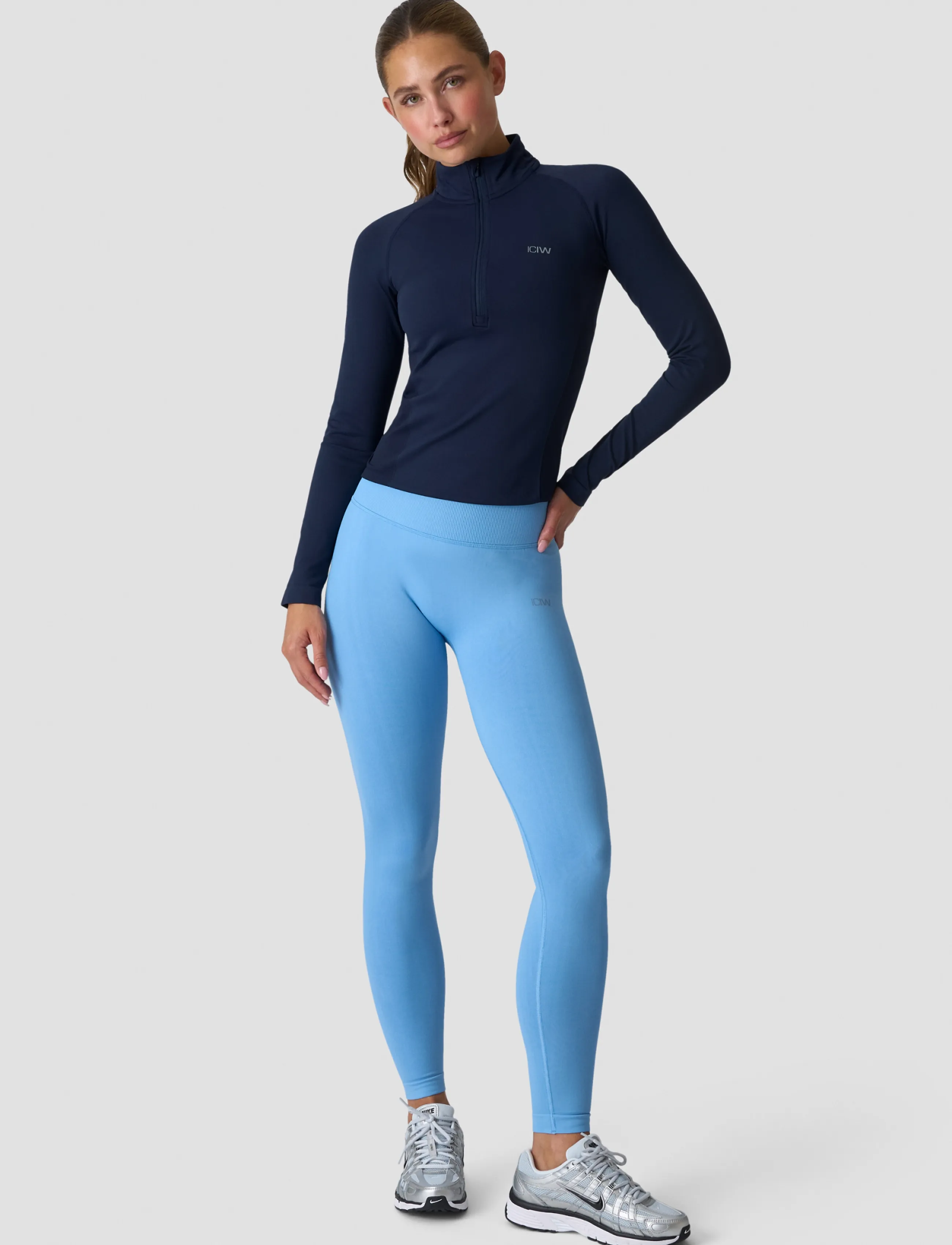 ICANIWILL Define Seamless 1/2 Zip långärmade tröjor dam – bild 5