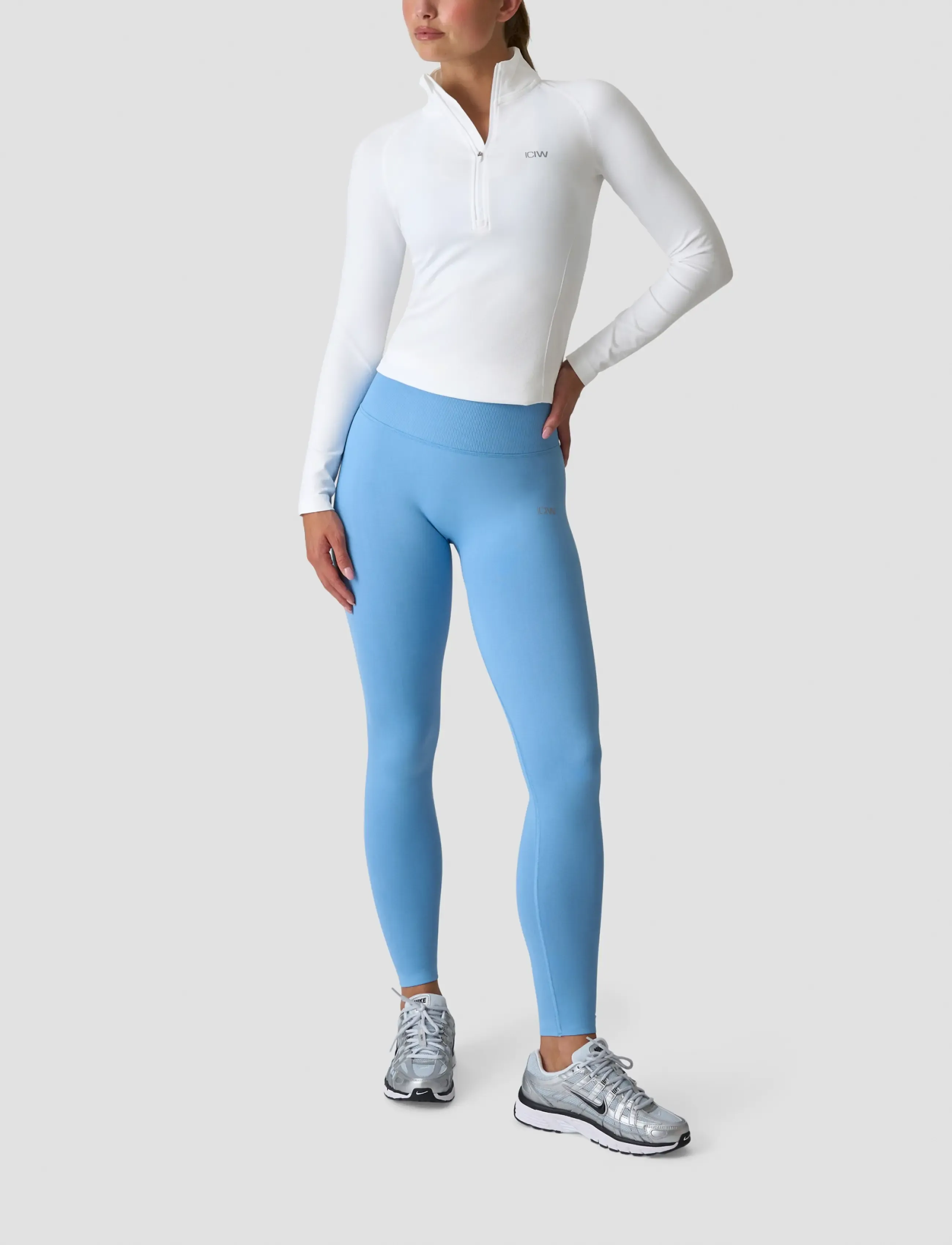 ICANIWILL Define Seamless 1/2 Zip långärmade tröjor dam – bild 6