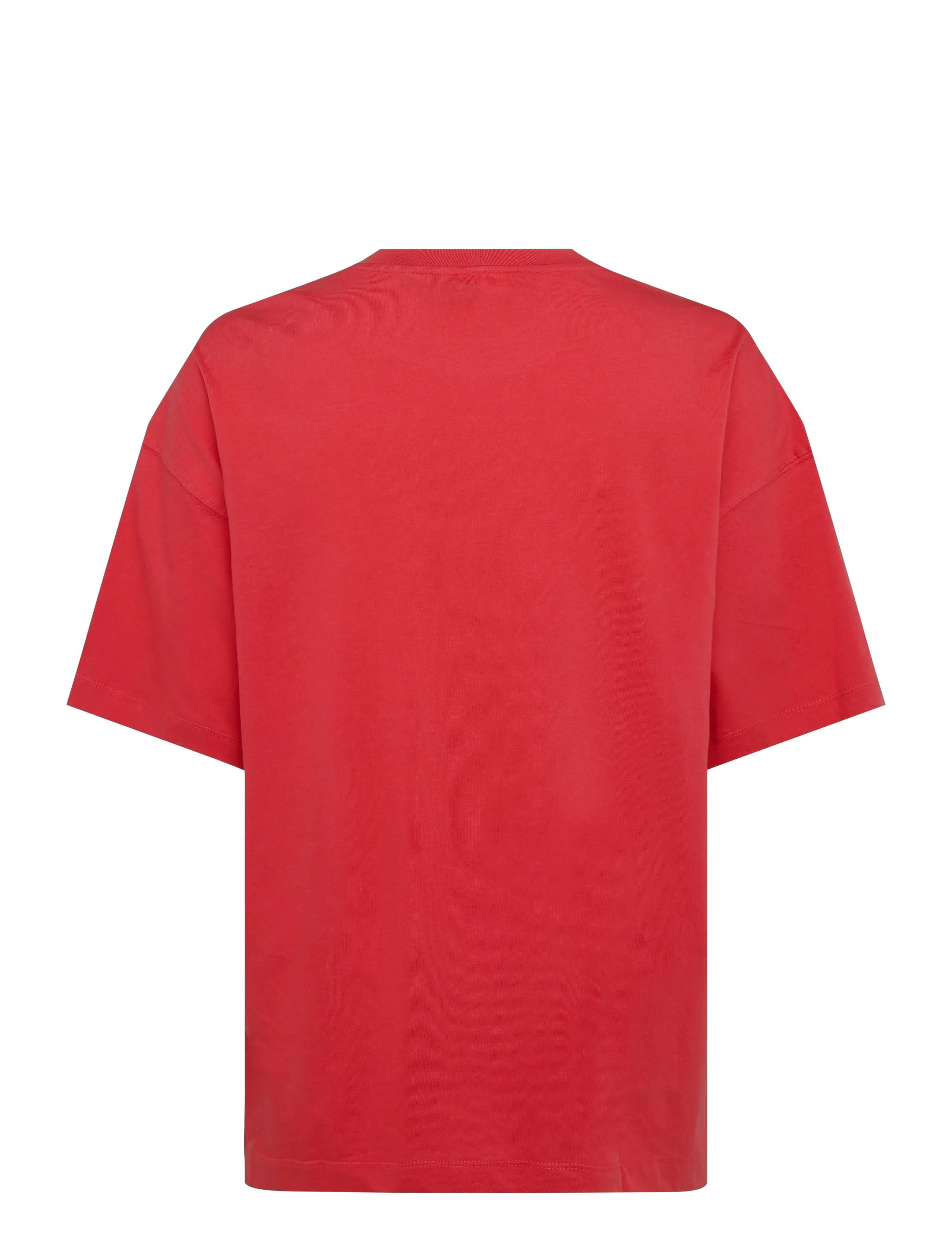 ICANIWILL - Everyday Oversized Tee W - t-shirts - bright red - 1