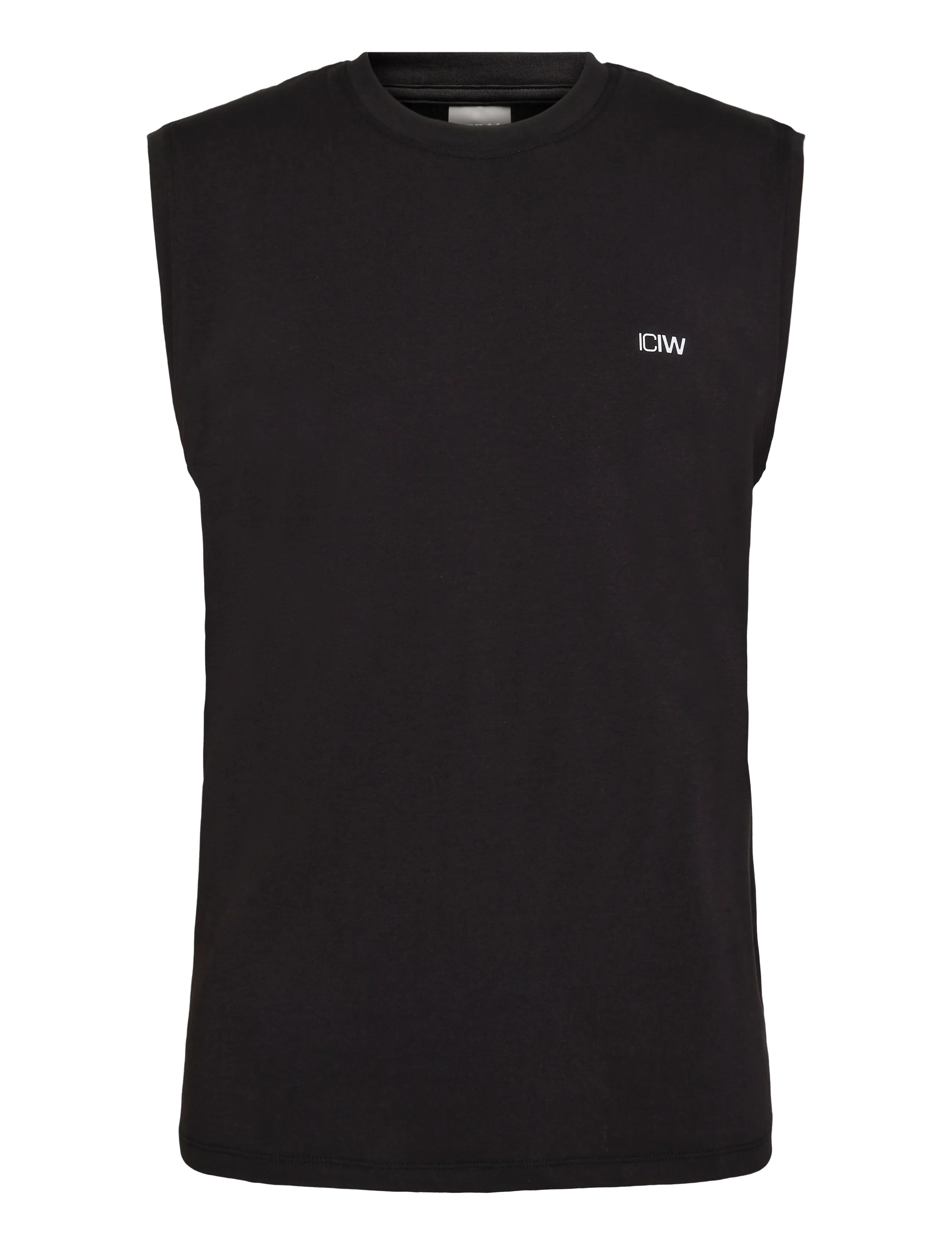 ICANIWILL Workout Sleeveless Tee M - View all - BLACK / black