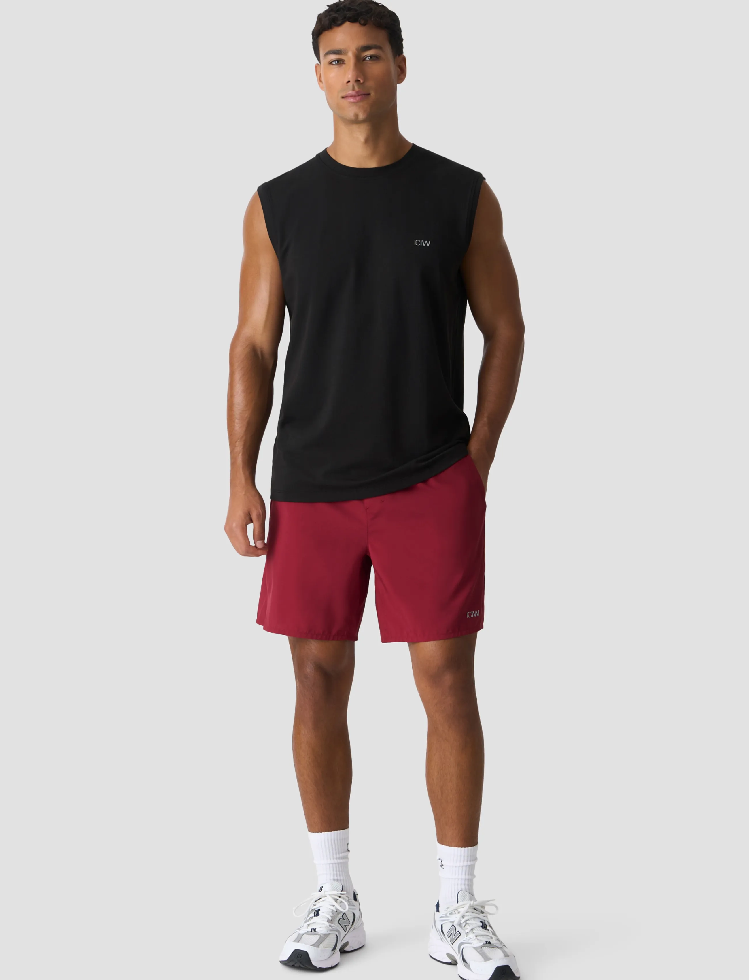 ICANIWILL Workout Sleeveless Tee toppar & linnen herr – bild 5