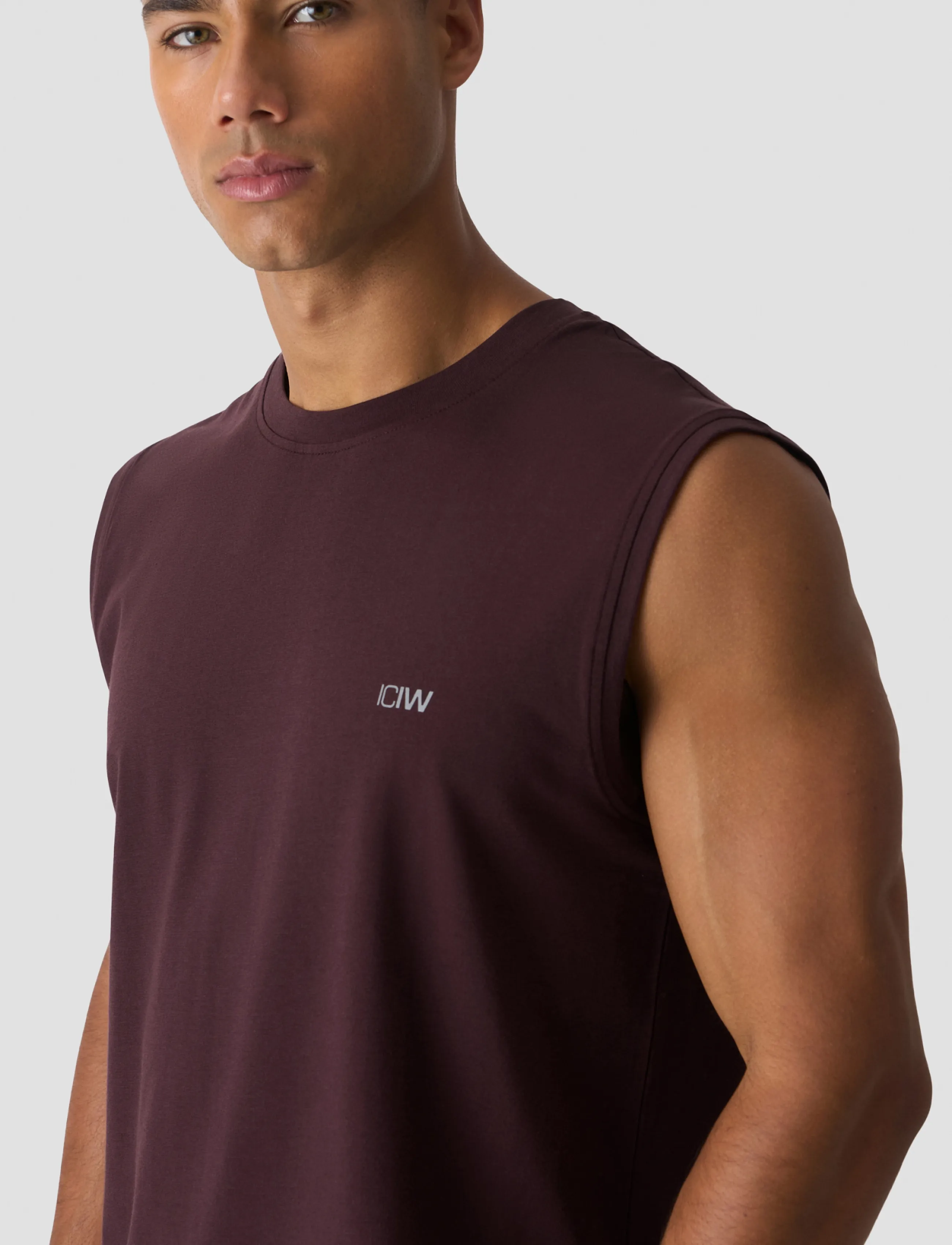 ICANIWILL Workout Sleeveless Tee toppar & linnen herr – bild 3