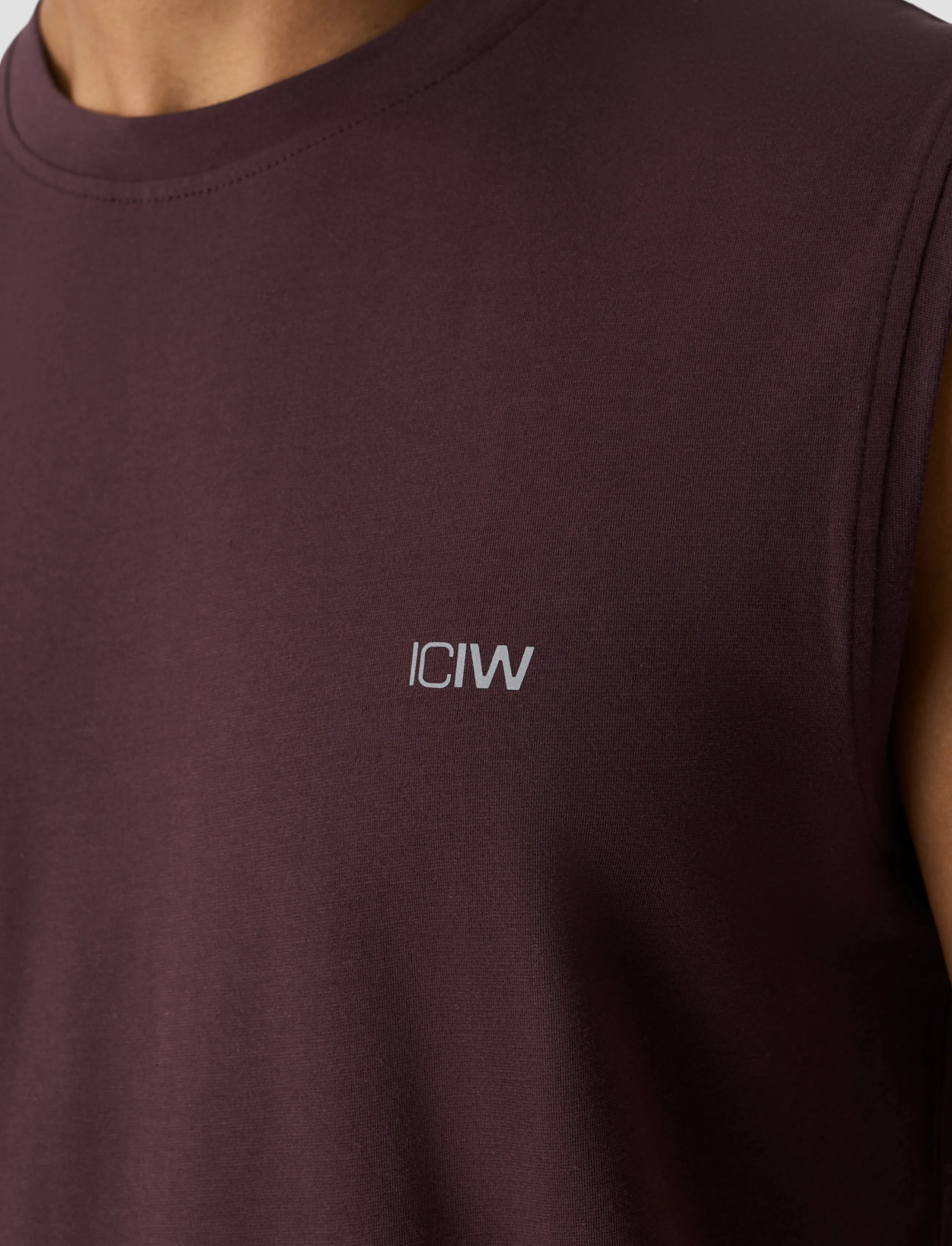 ICANIWILL Workout Sleeveless Tee toppar & linnen herr – bild 4