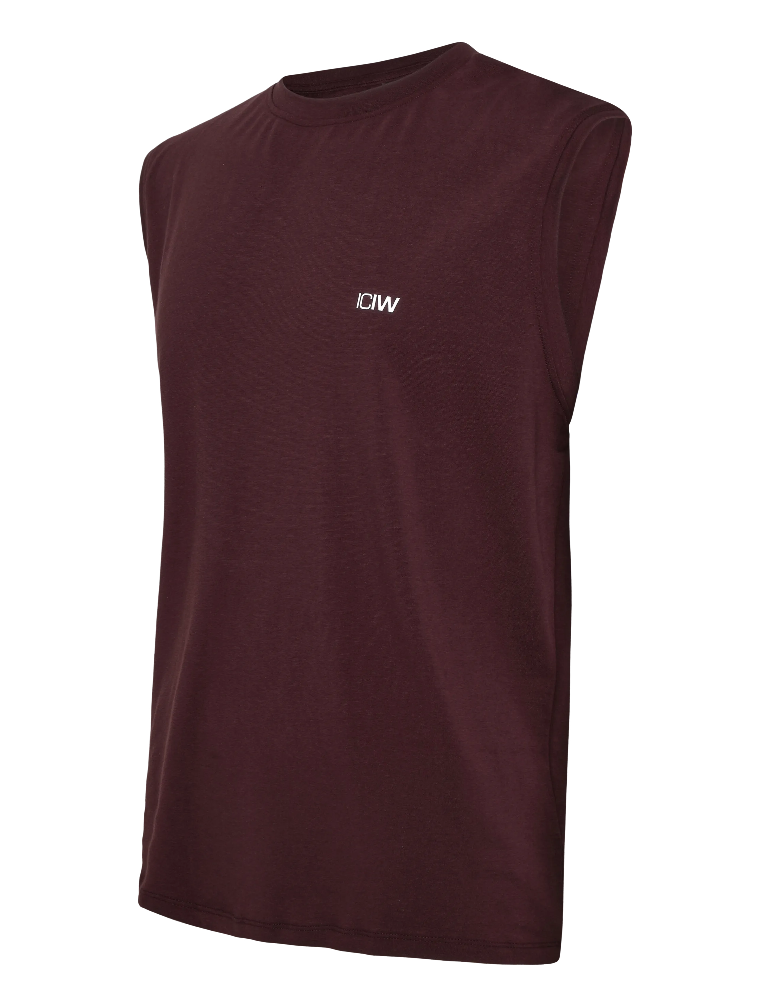 ICANIWILL - Workout Sleeveless Tee M - espresso - 3