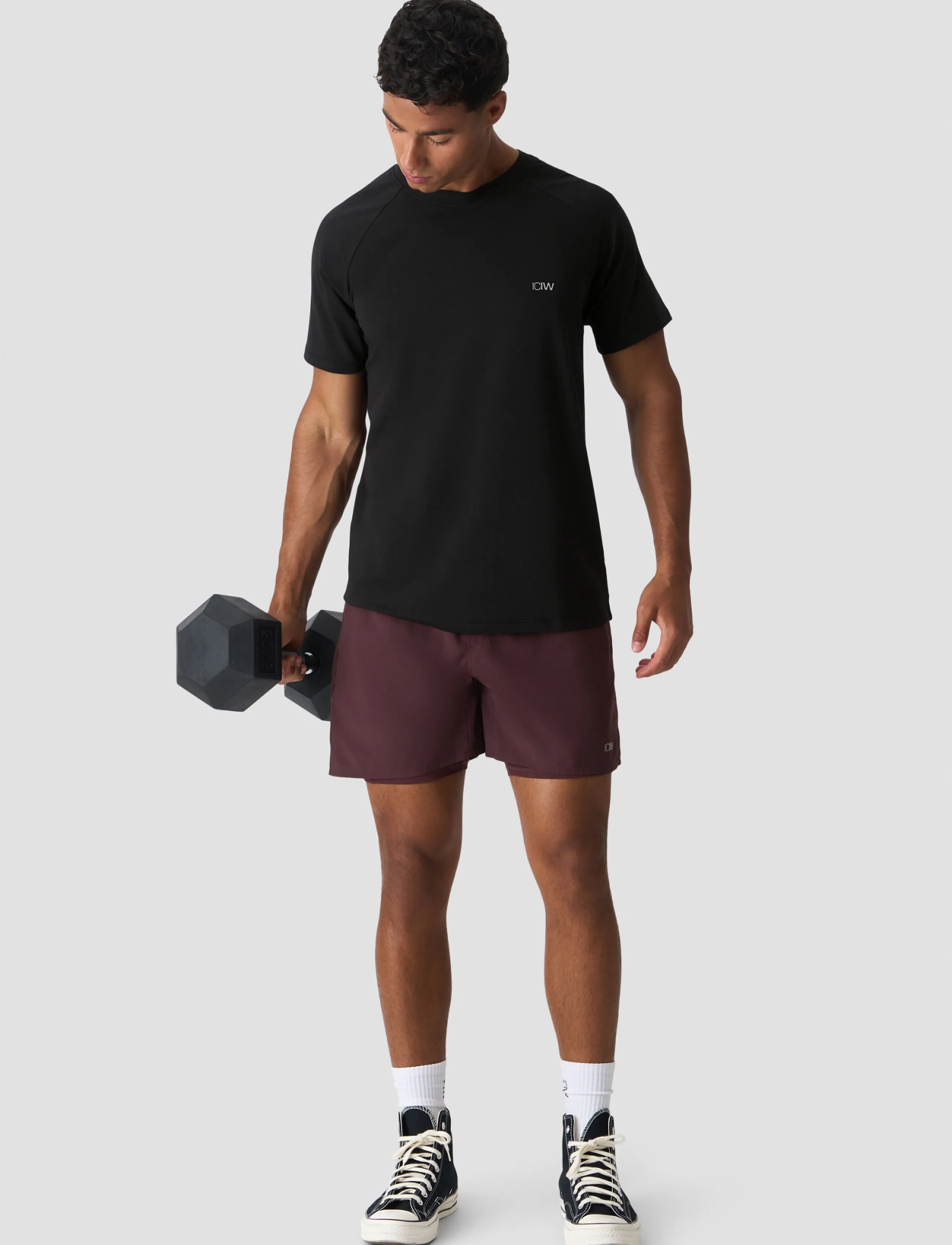 ICANIWILL - Workout Raglan Tee M - t-shirts - black - 5