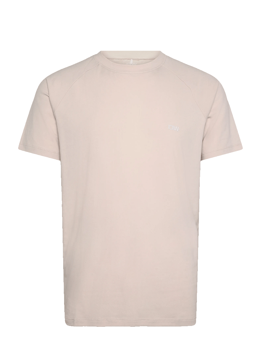 ICANIWILL - Workout Raglan Tee M - t-shirts - light beige - 1
