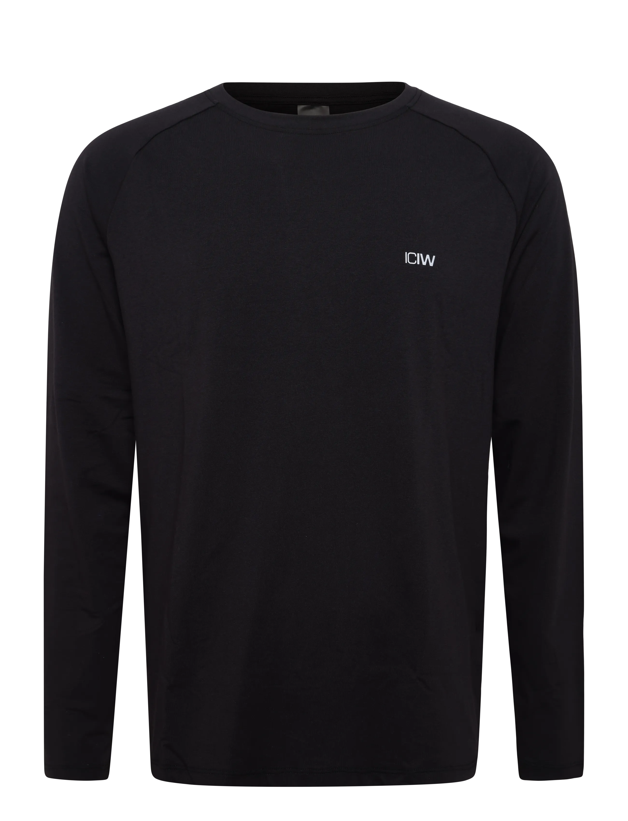 ICANIWILL Workout Raglan Long Sleeve M - Vis alt - BLACK / black